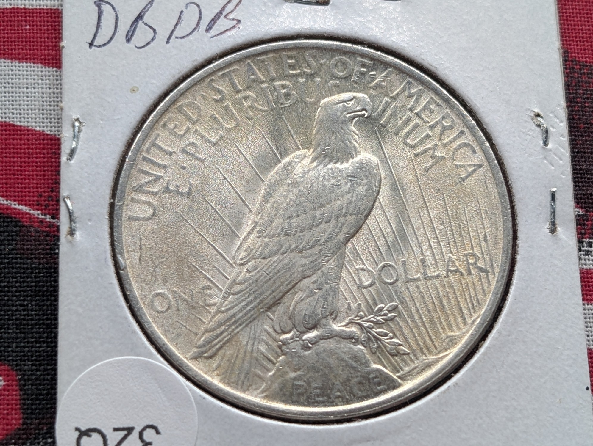 1922-P Peace 90% Silver Dollar