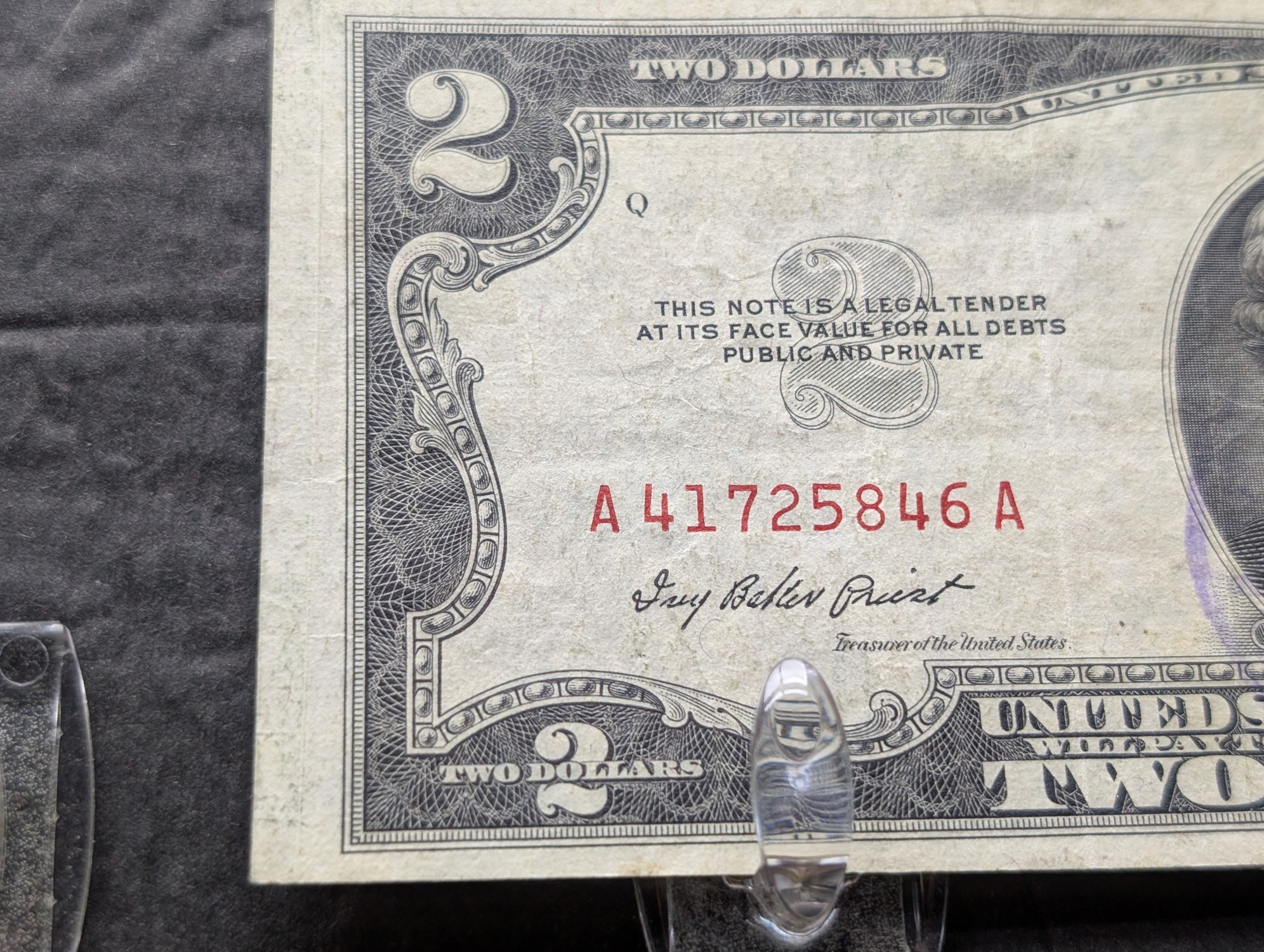 (6) 1953 US $2 United States Notes - Red Seals