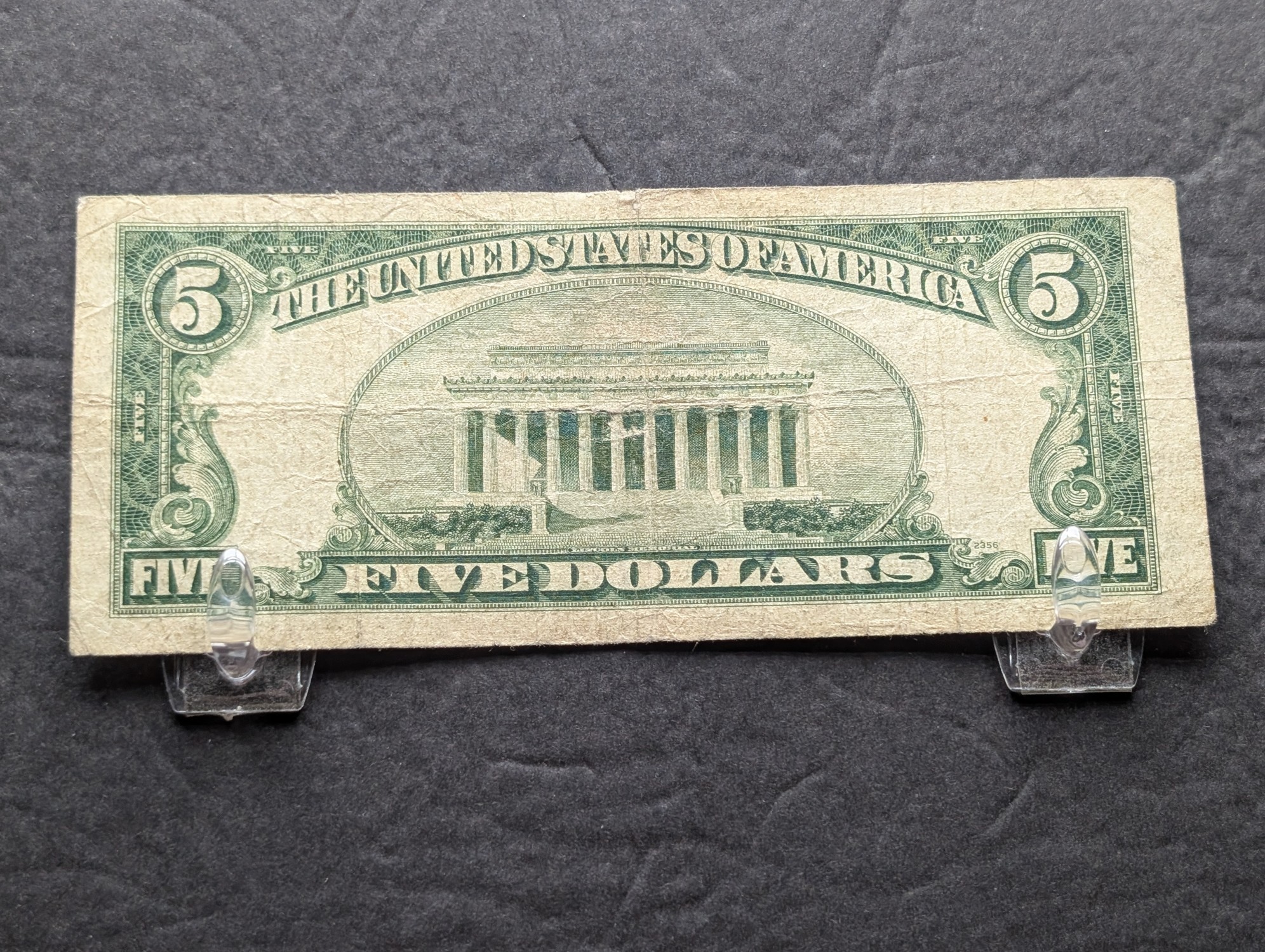 1953 US $5 United States Note - Red Seal