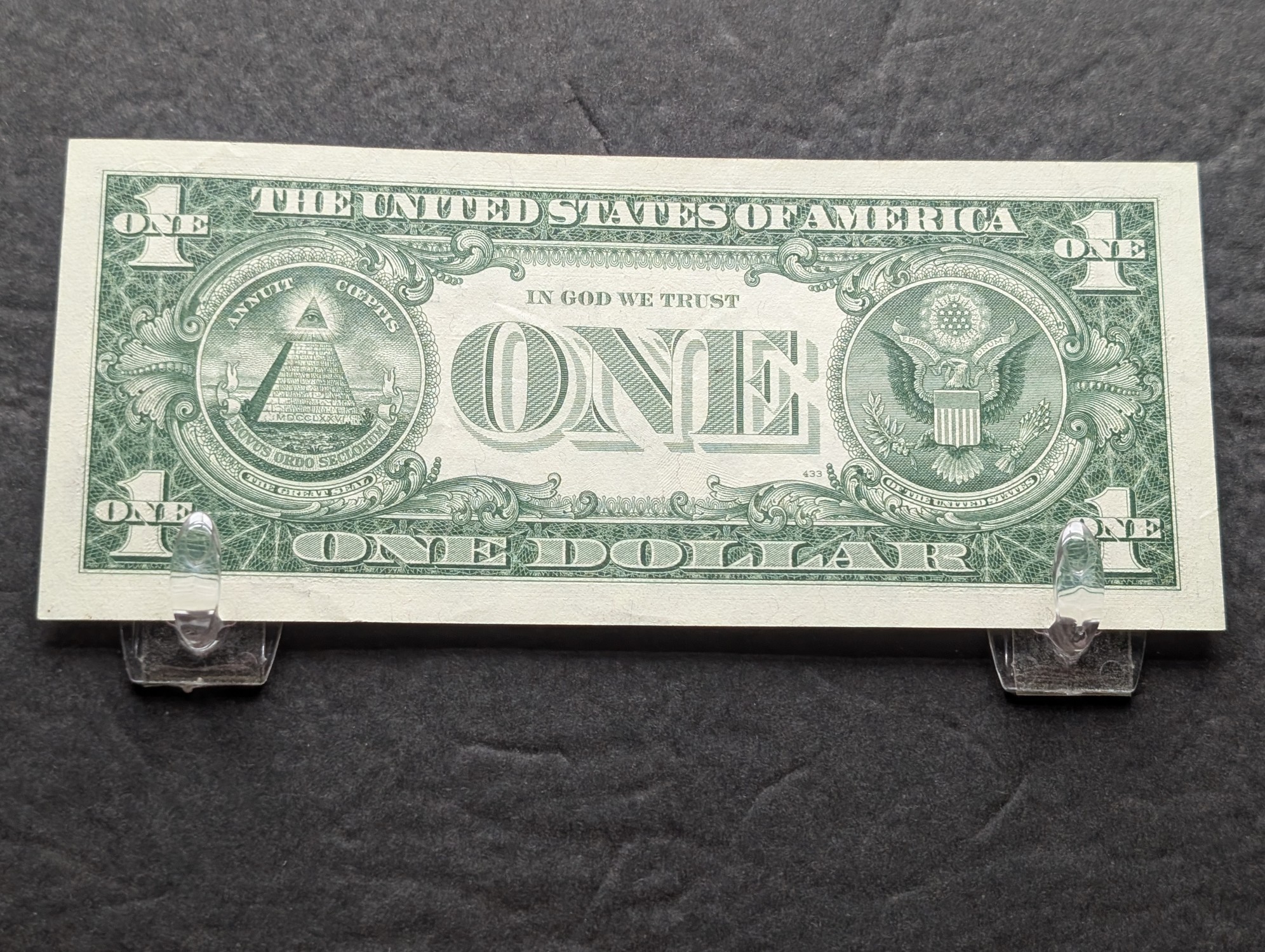 1957 B US $1 Silver Certificate Star Note