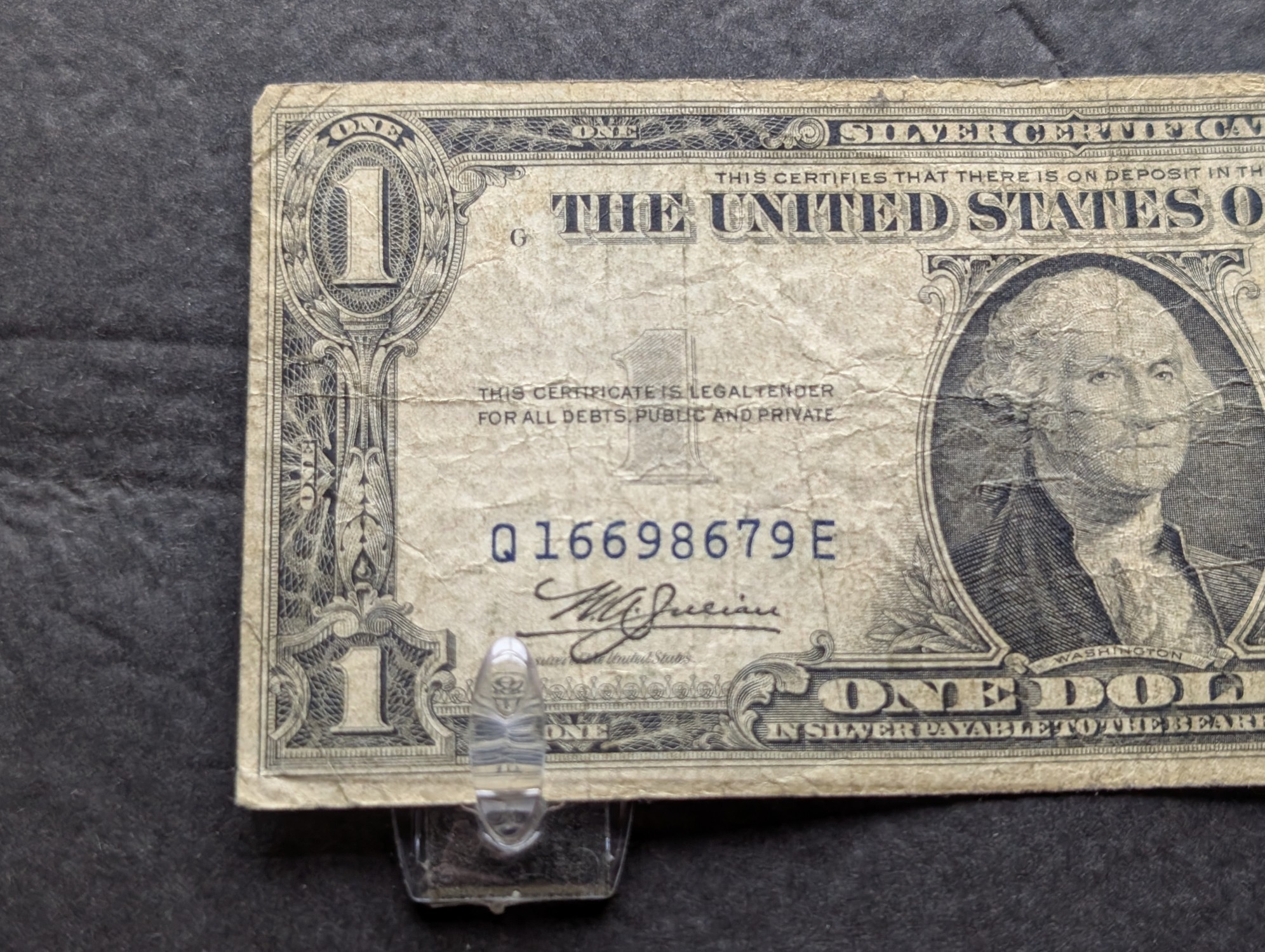 (3) Series 1935 C United States $1 Silver Certificates
