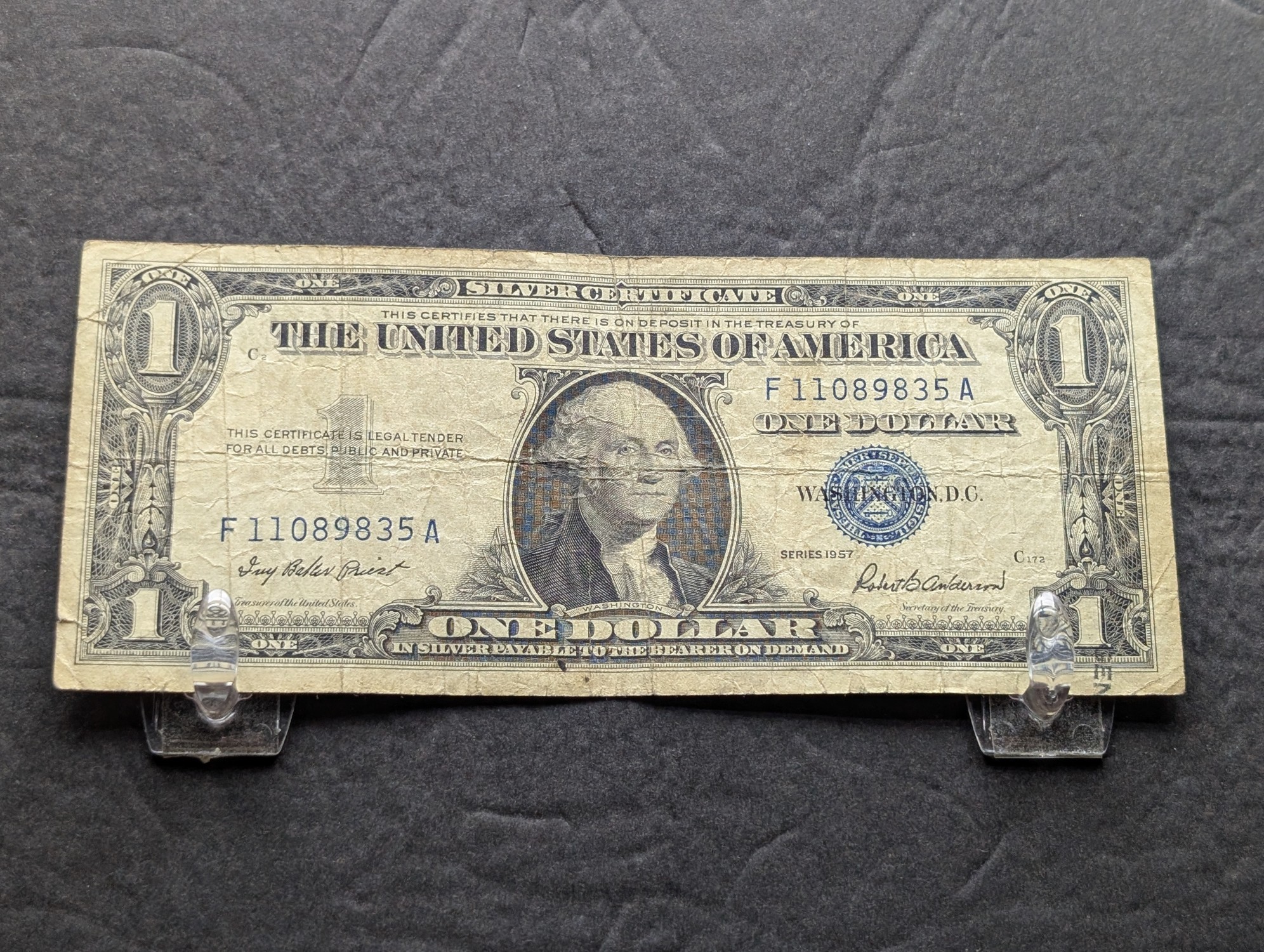 1957 US $1 Silver Certificate
