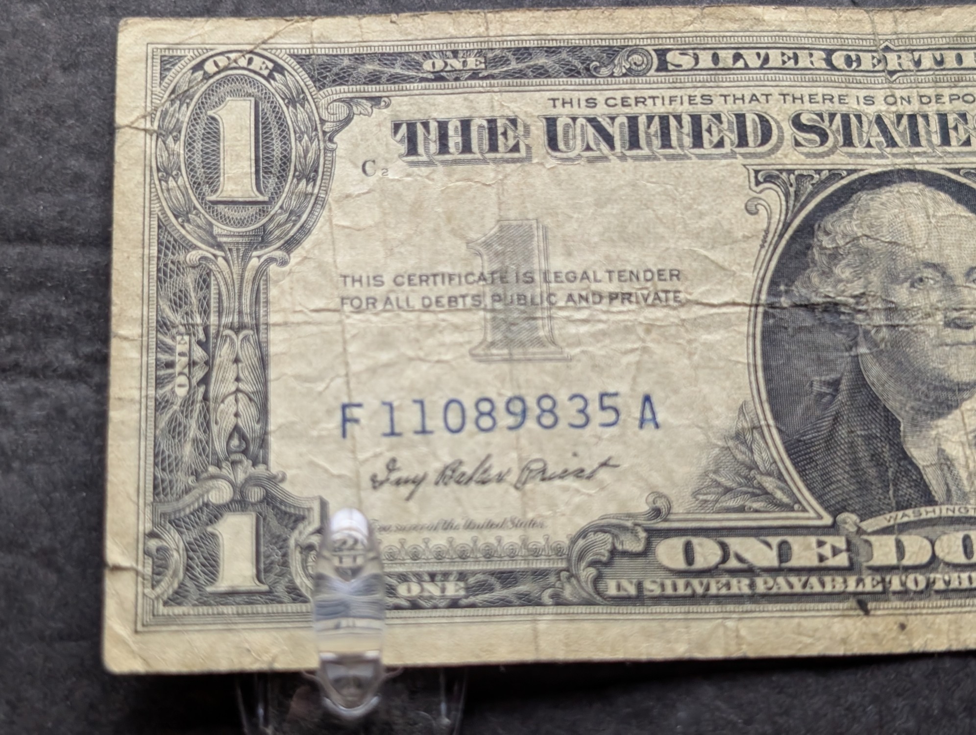 1957 US $1 Silver Certificate