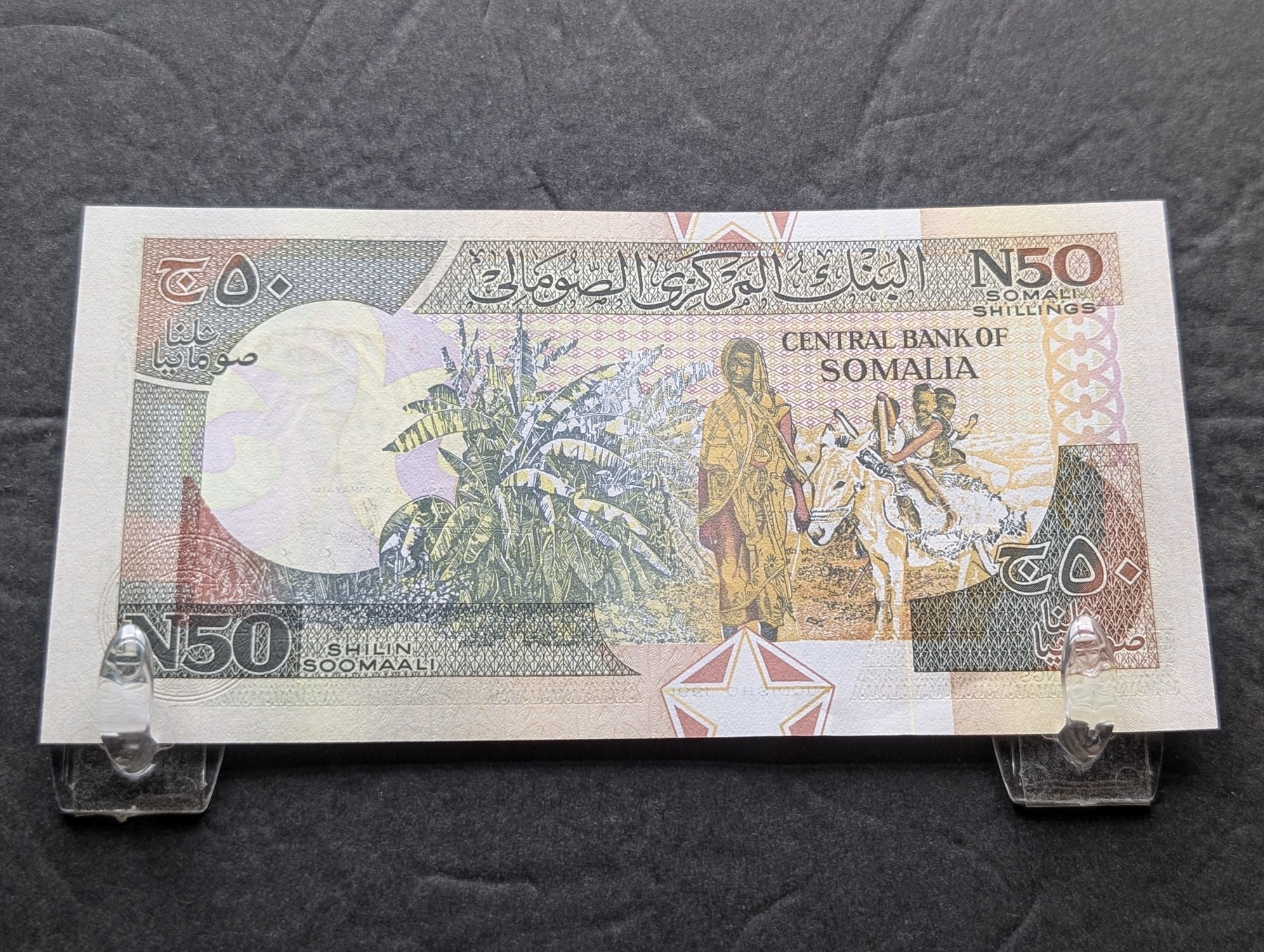 (3) 1991 East Africa, Zambia, and Zaire Banknotes