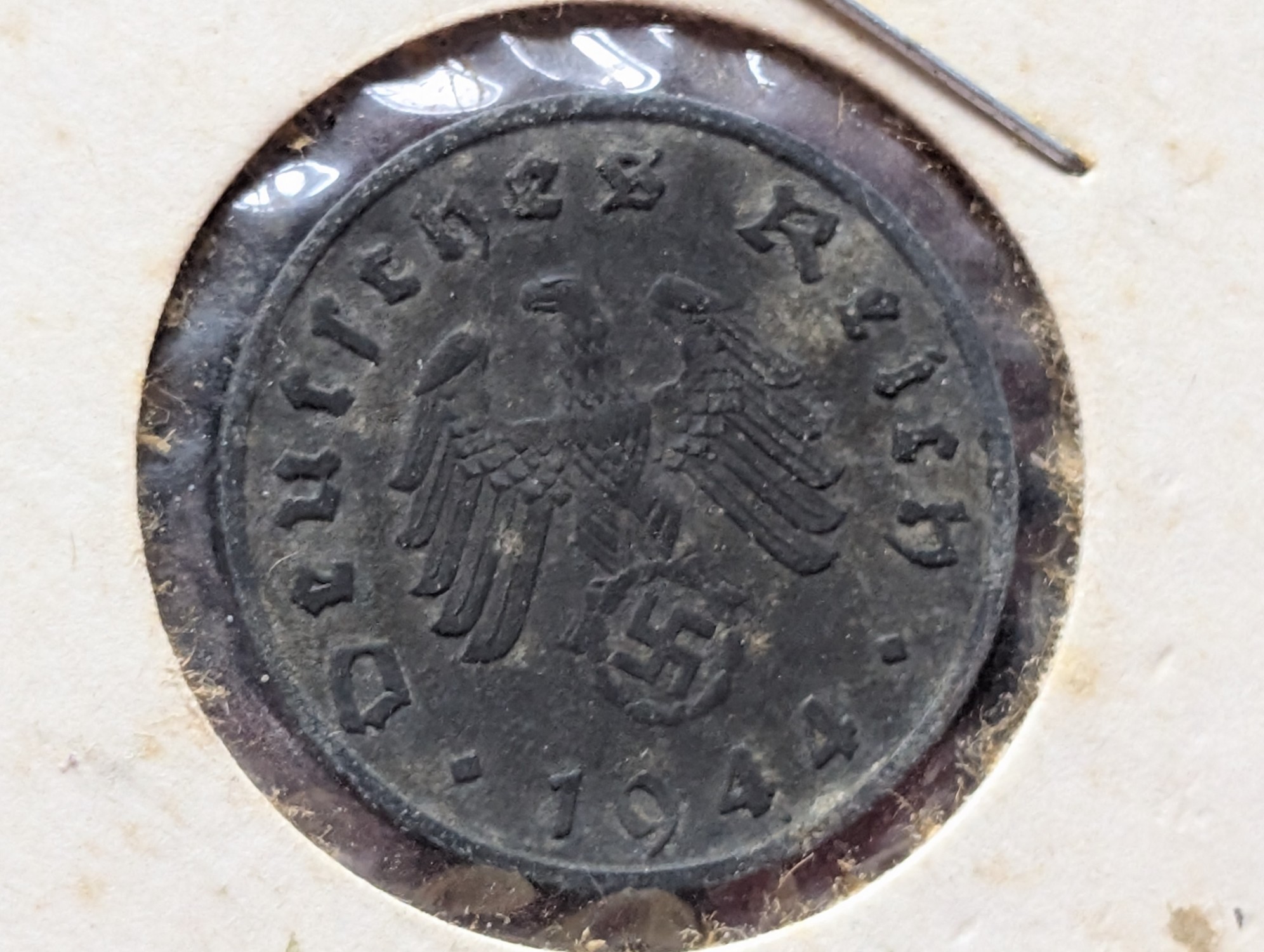 (10) 1939-1944 German Wartime 5 and 10 Reichspfennig Coins