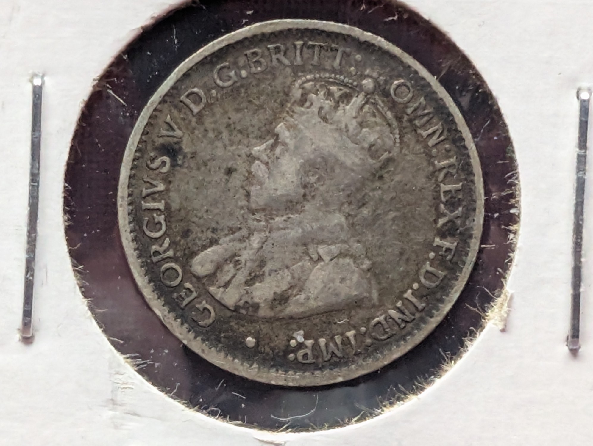 1919-M & 1921-M Australia Threepence, .925 Silver KM-24