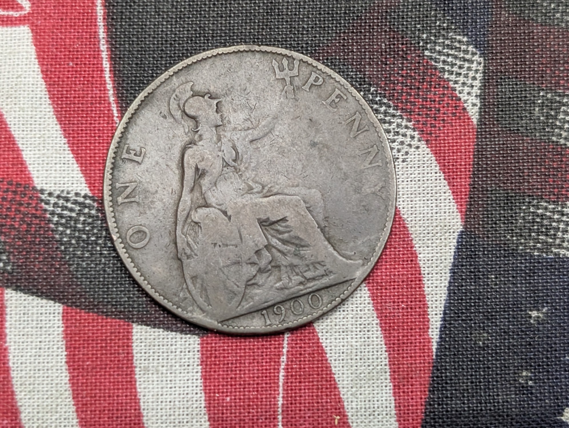 1875, 1876, 1897, 1898, & 1900 United Kingdom Large Cents