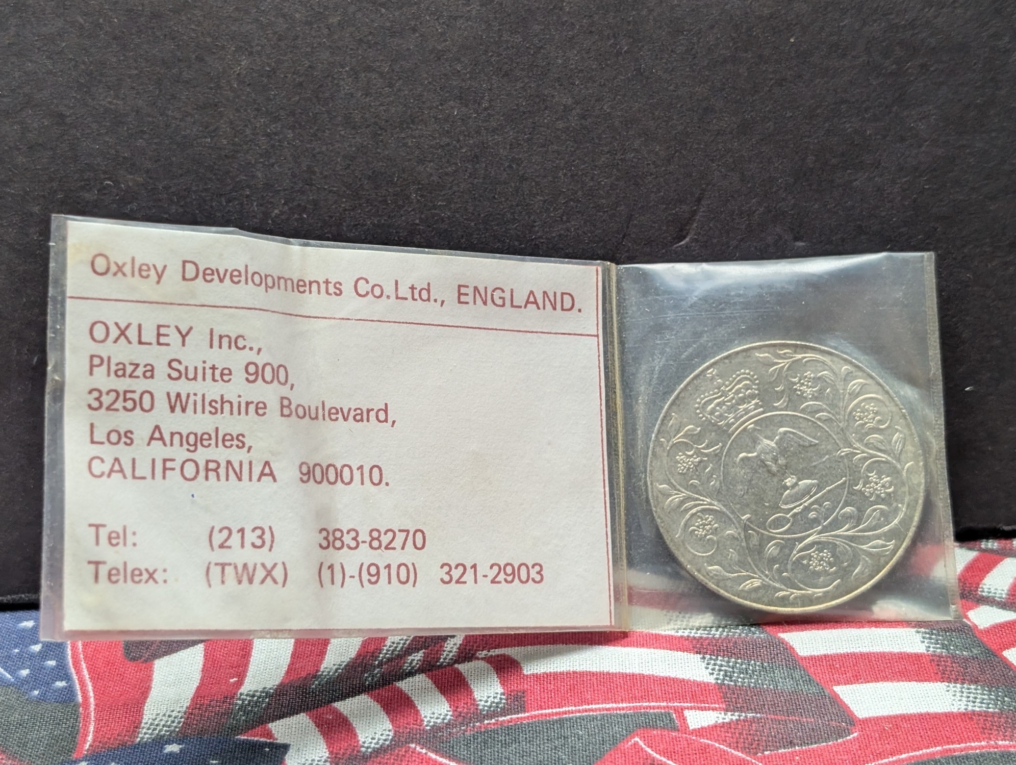 1977 United Kingdom Silver Jubilee Commemorative Crown - No Silver Content
