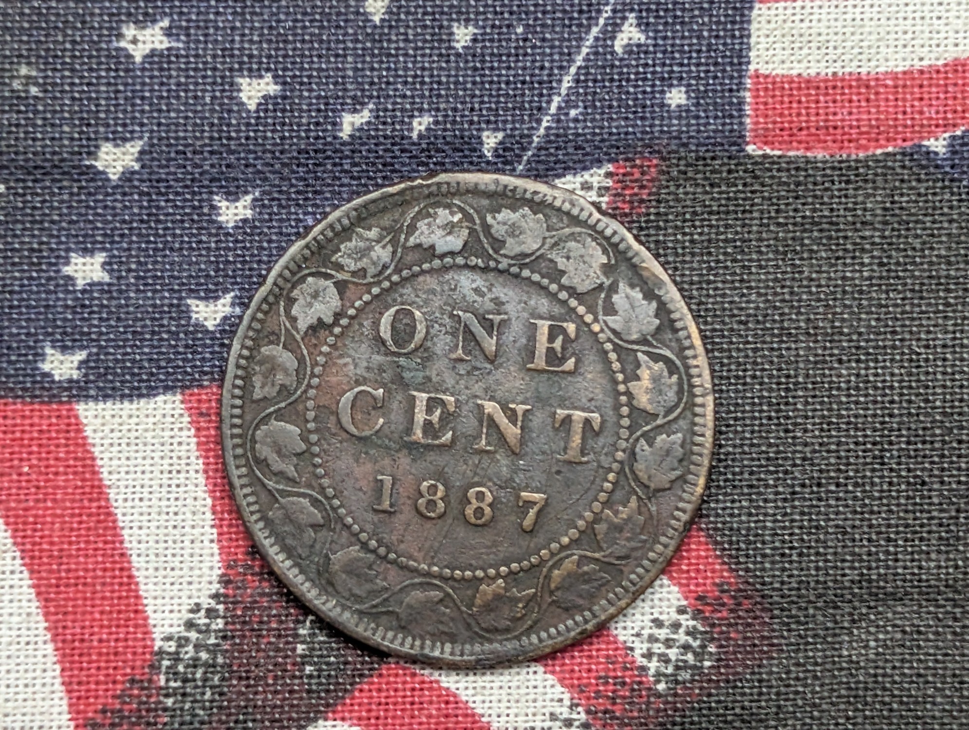 1881-H, 1886 & 1887 Canada Large Cents
