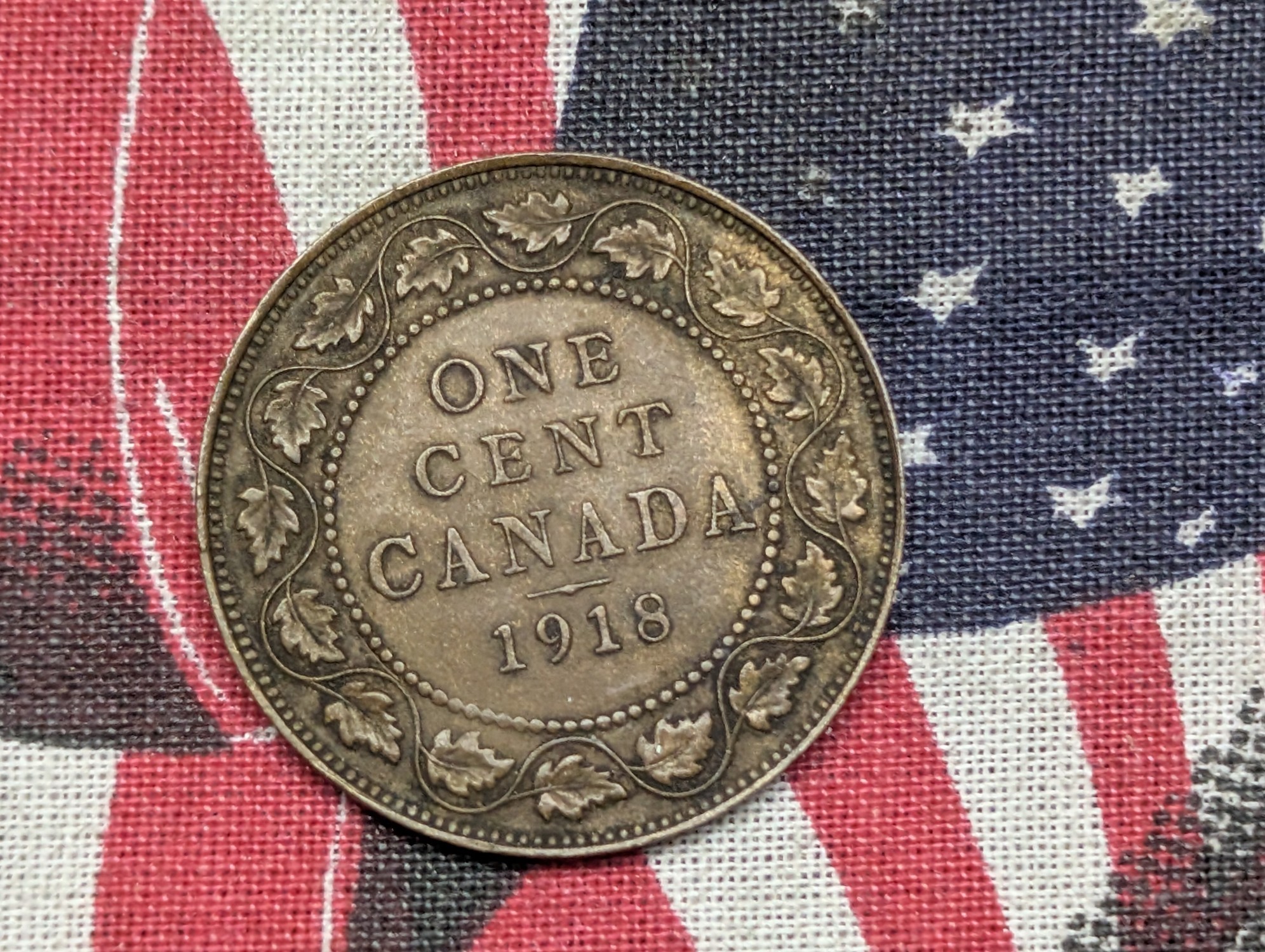 1911, 1912 & 1918 Canada Large Cents