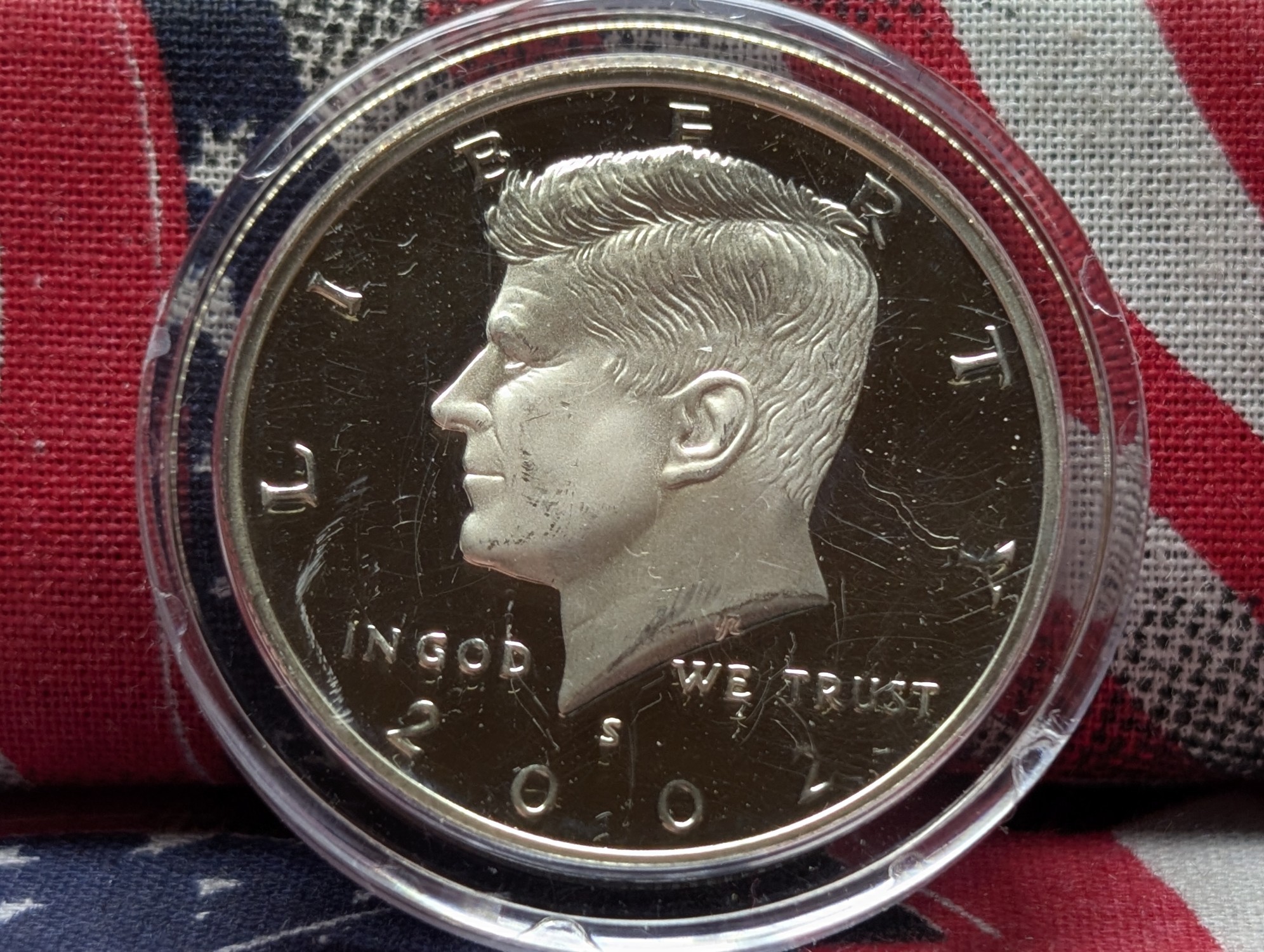 2002-S & 2006-S GEM PROOF Kennedy 90% Silver Half Dollars in Capsules