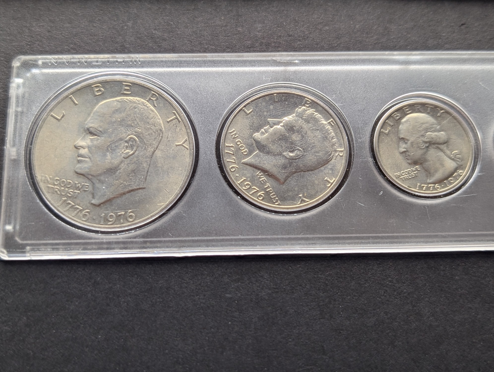 1976 Bicentennial Year Coin Set in Whitman Case