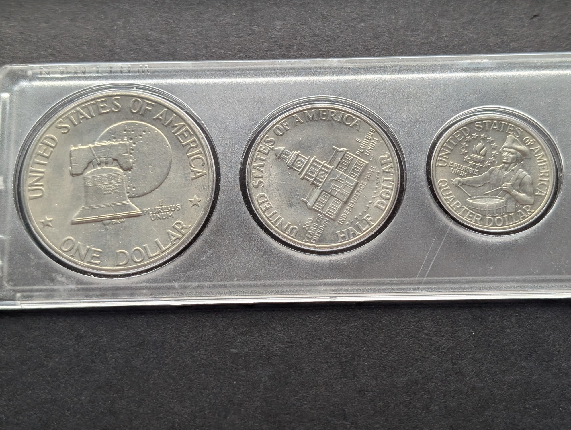 1976 Bicentennial Year Coin Set in Whitman Case
