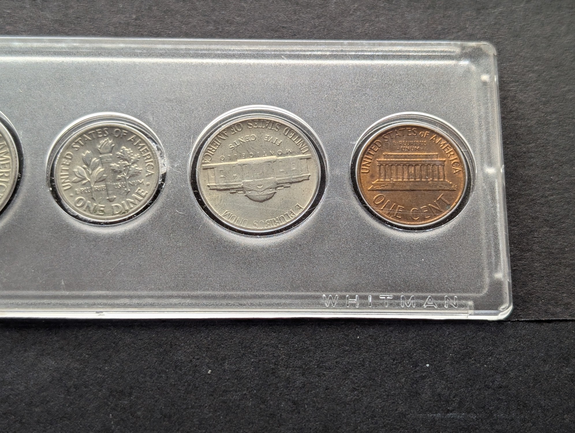 1976 Bicentennial Year Coin Set in Whitman Case