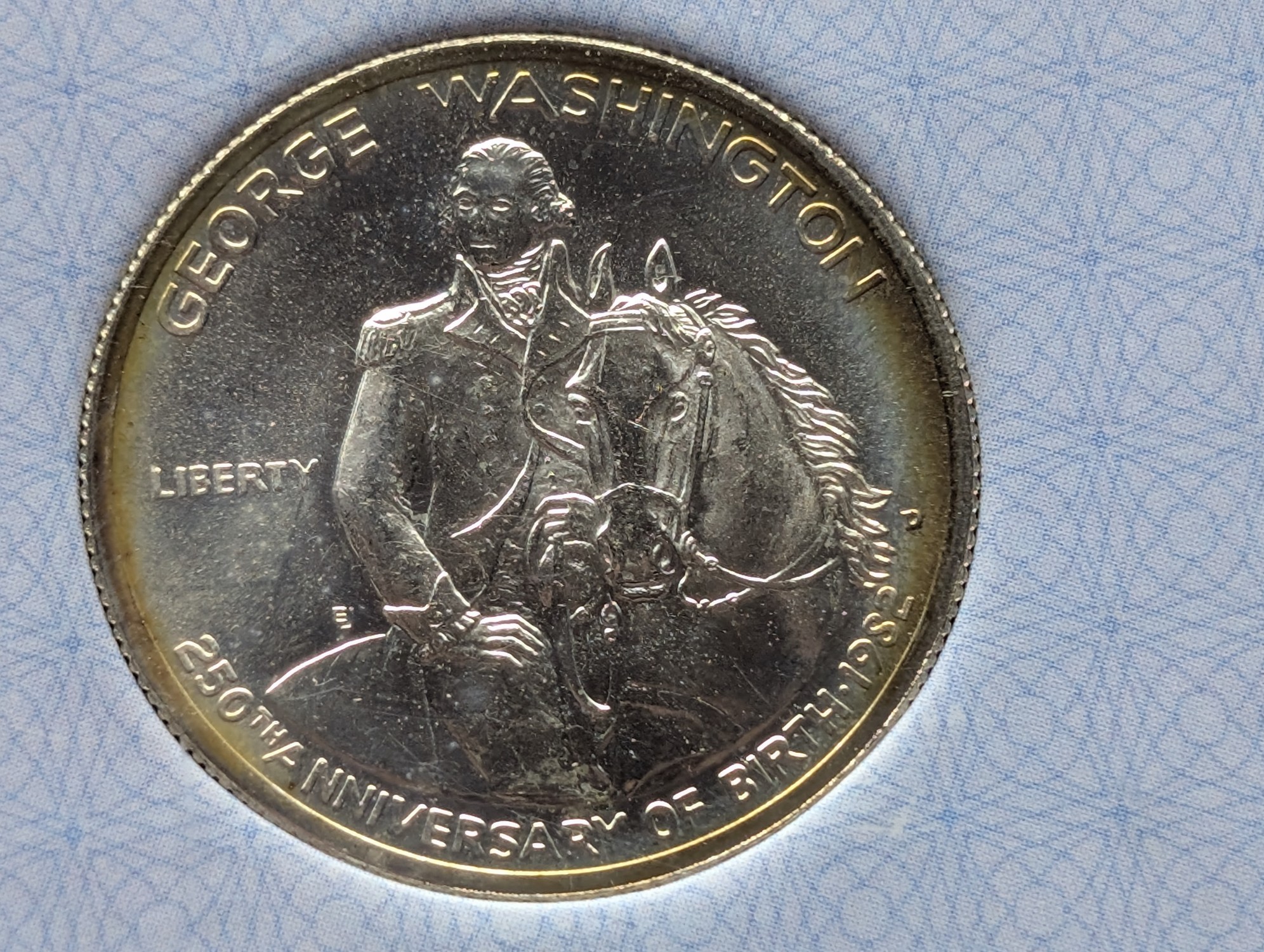 1982-D George Washington 90% Silver Commemorative Half Dollar - AACGS Cert. MS65