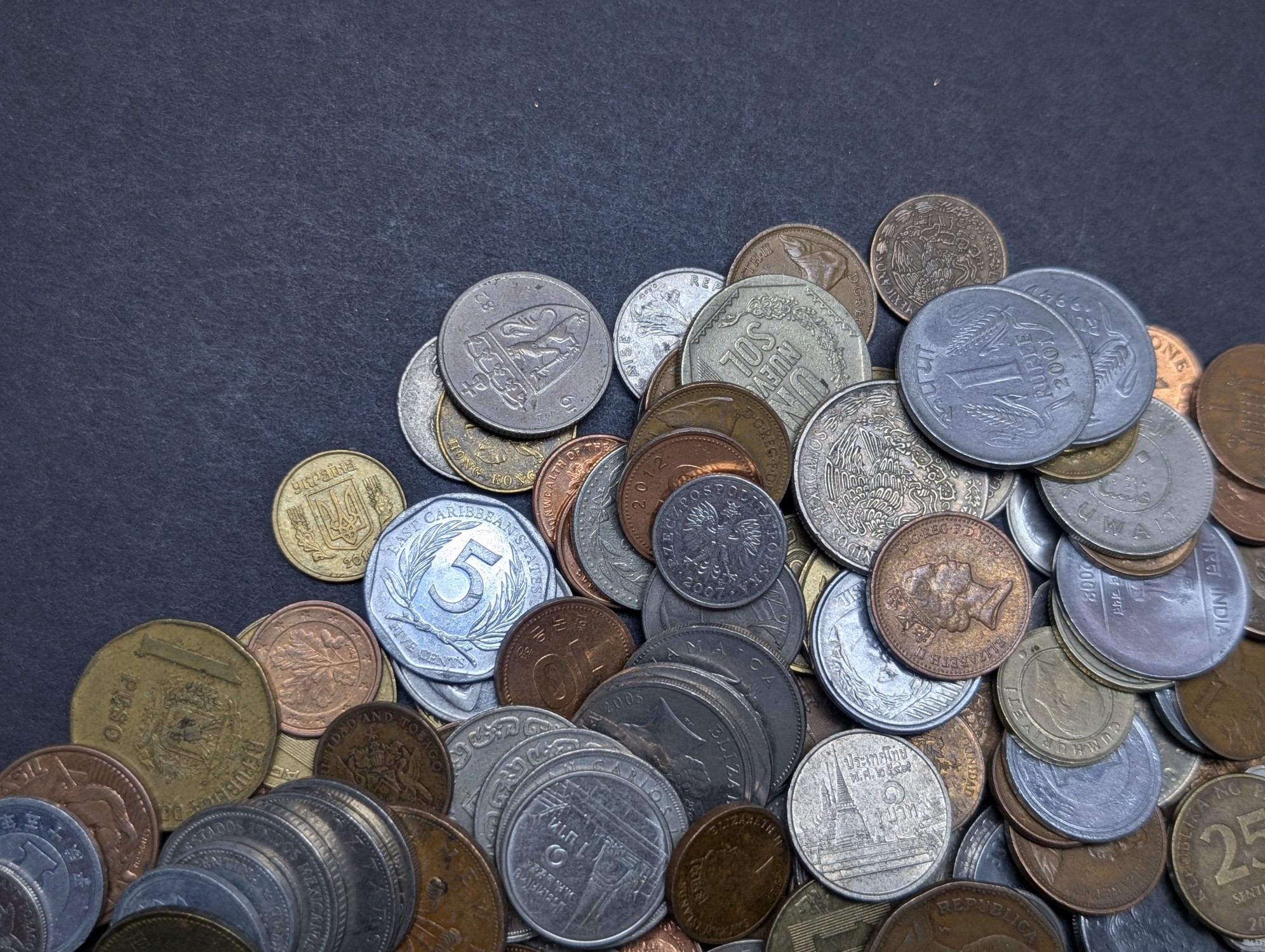 1.5 Lbs. of Various Vintage & Modern World Coins