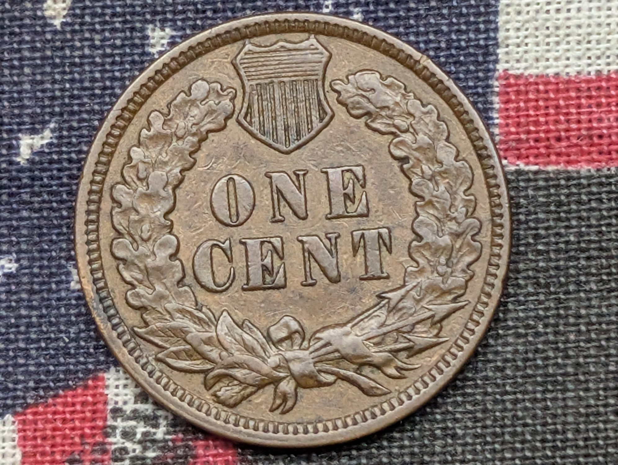 1887 Indian Head Cent - VF+