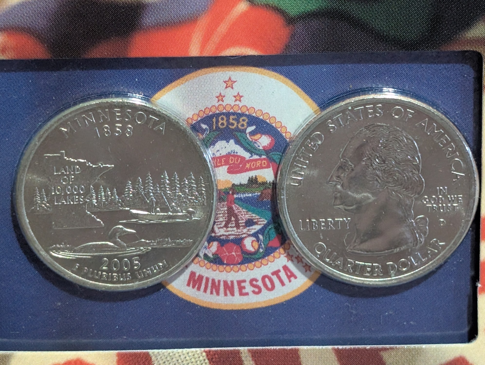 HUGE! Grab Bag of Various Dated Statehood & Territorial Quarters - Colorized, UNC & PROOF
