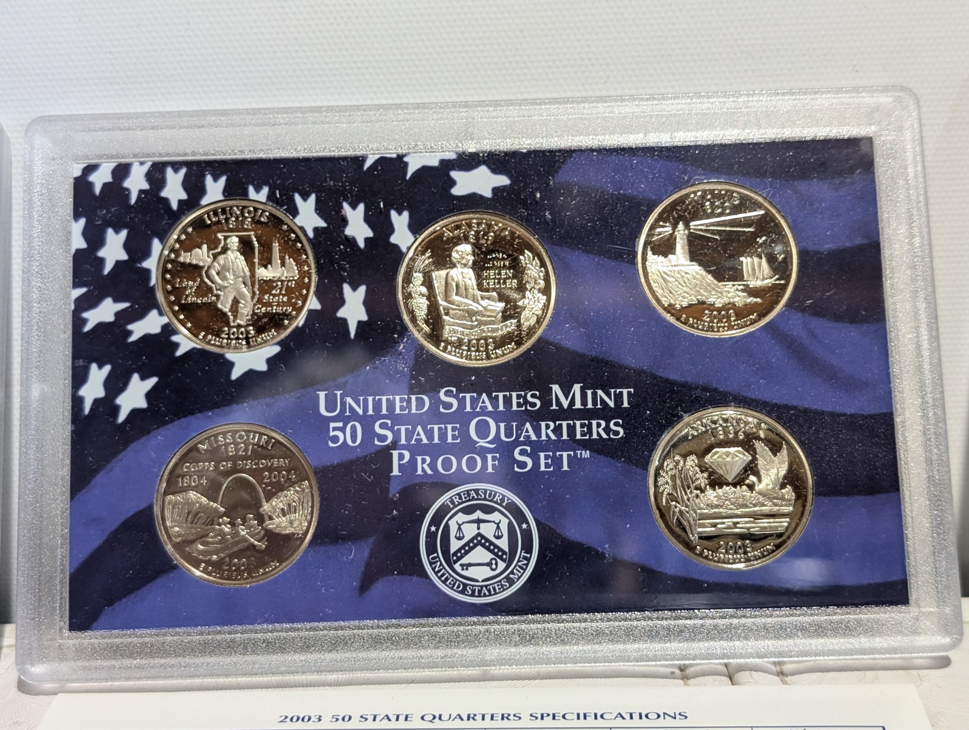 HUGE! Grab Bag of Various Dated Statehood & Territorial Quarters - Colorized, UNC & PROOF