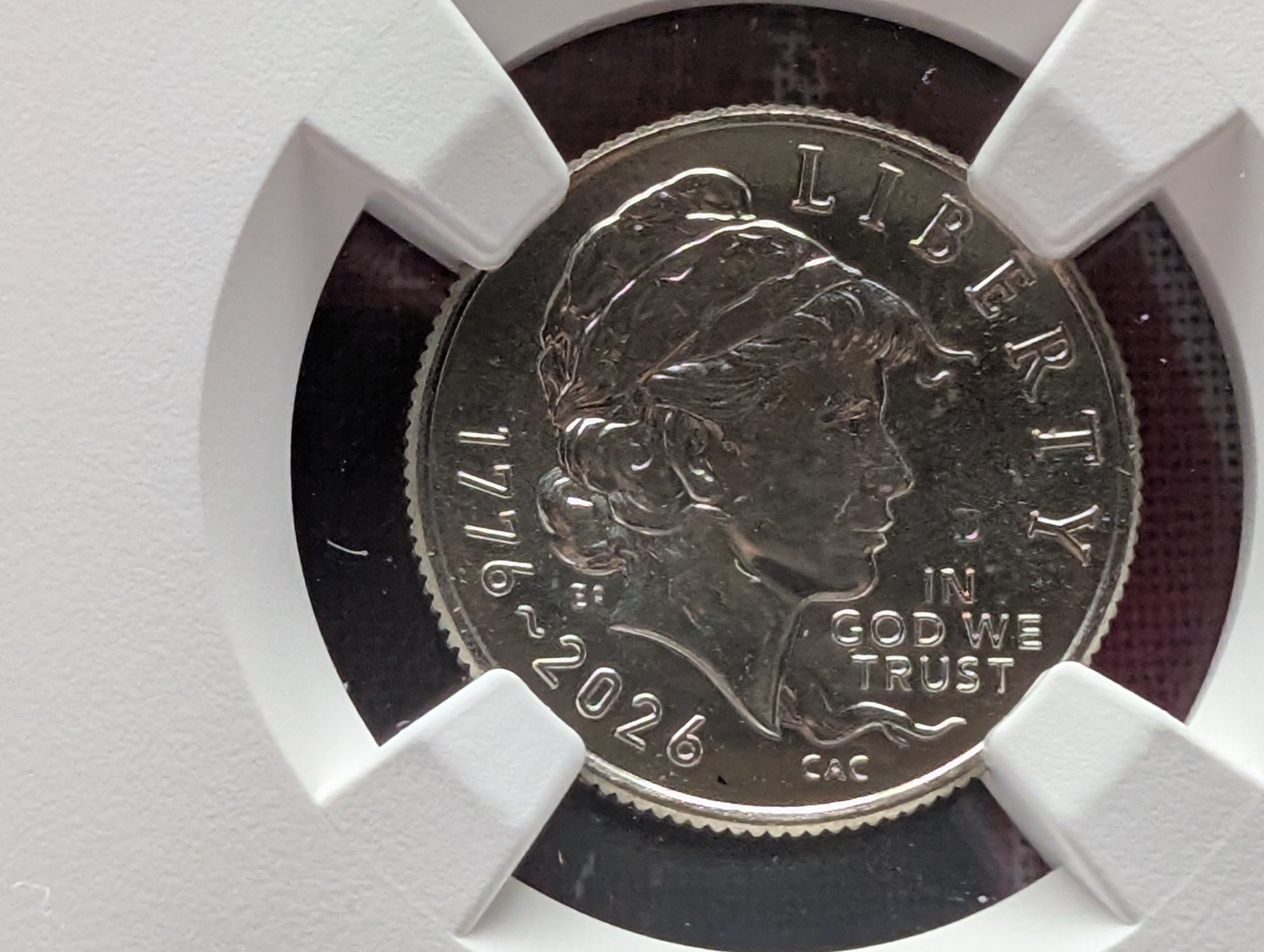 1776-2026-D Emerging Liberty Dime - NGC MS67
