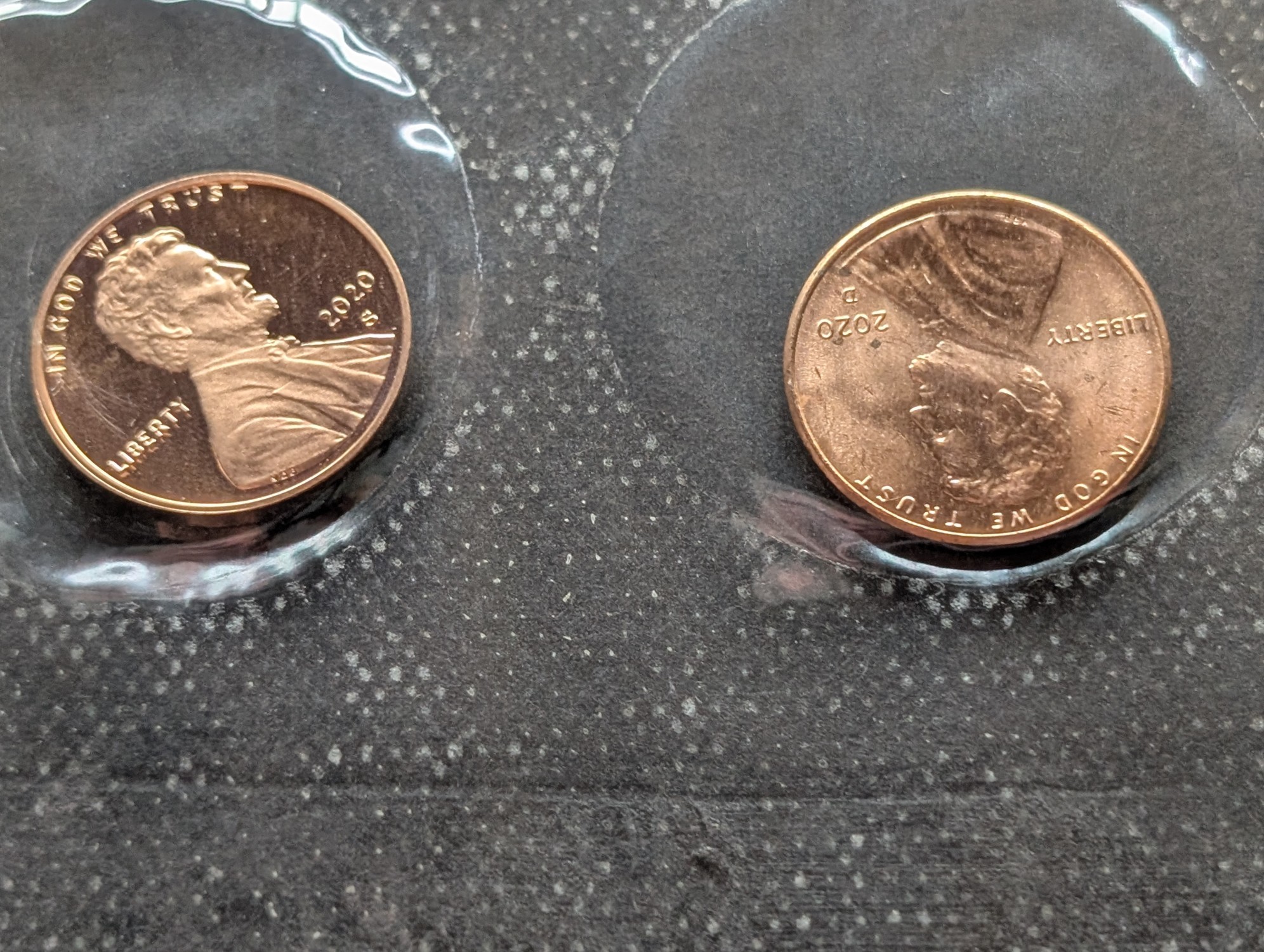 2020-P&D and S-PROOF Abraham Lincoln Cent Collection