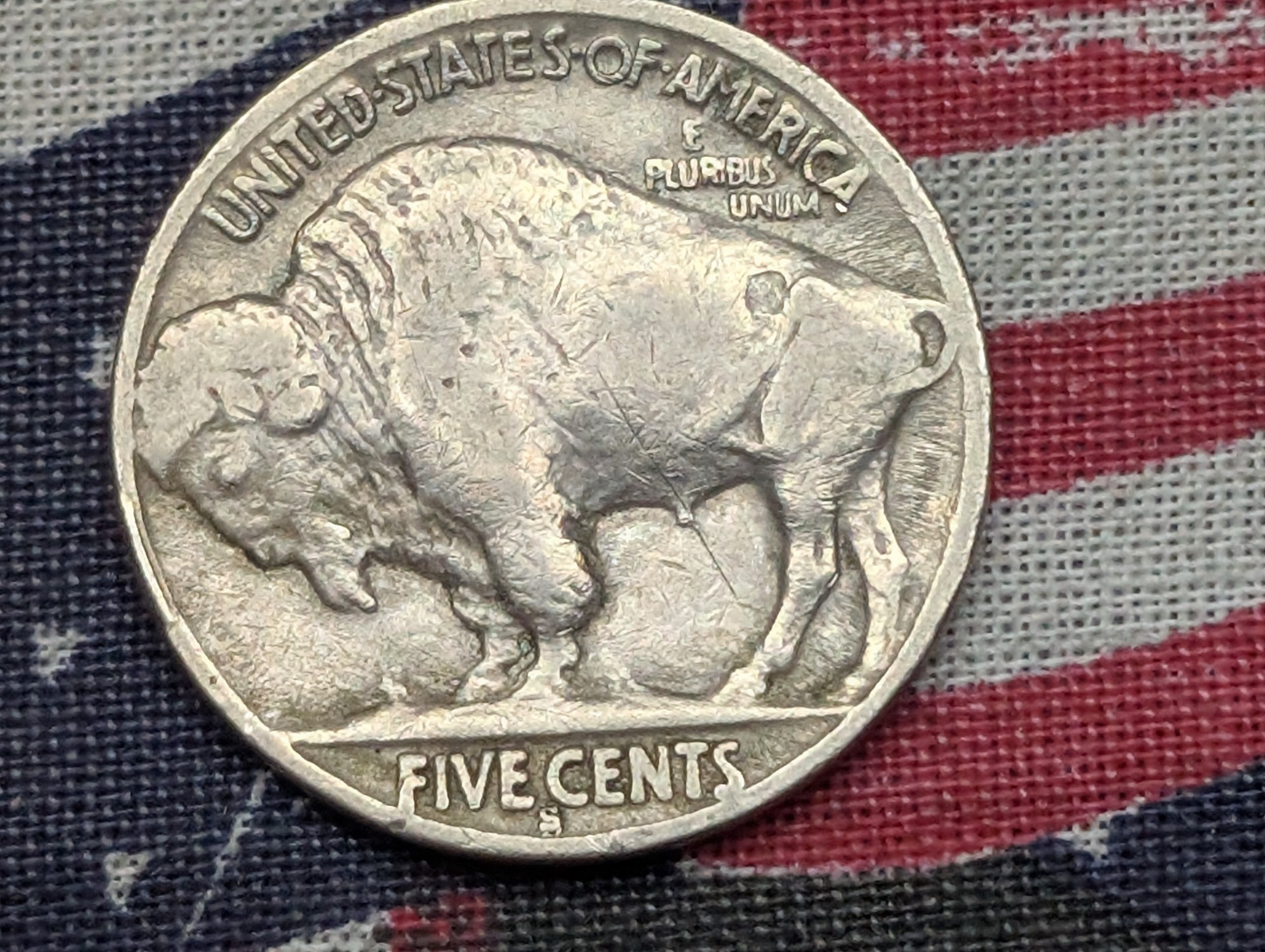 1936-S/S Buffalo Nickel