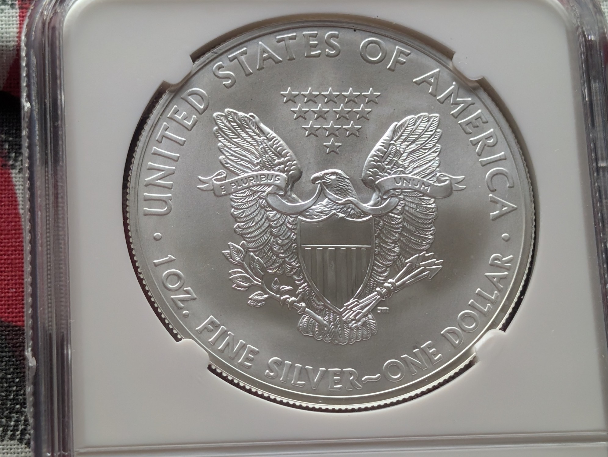 2013-(S) American Silver Eagle 1 Troy Oz. .999 Silver - NGC MS70 First Release