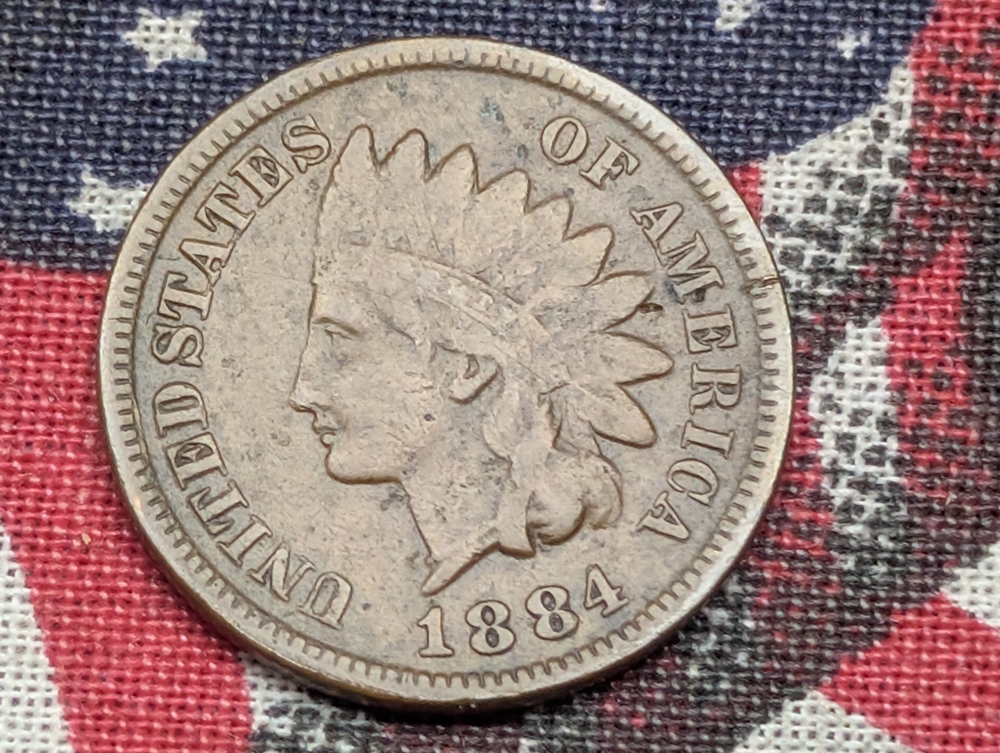 1884 Indian Head Cent