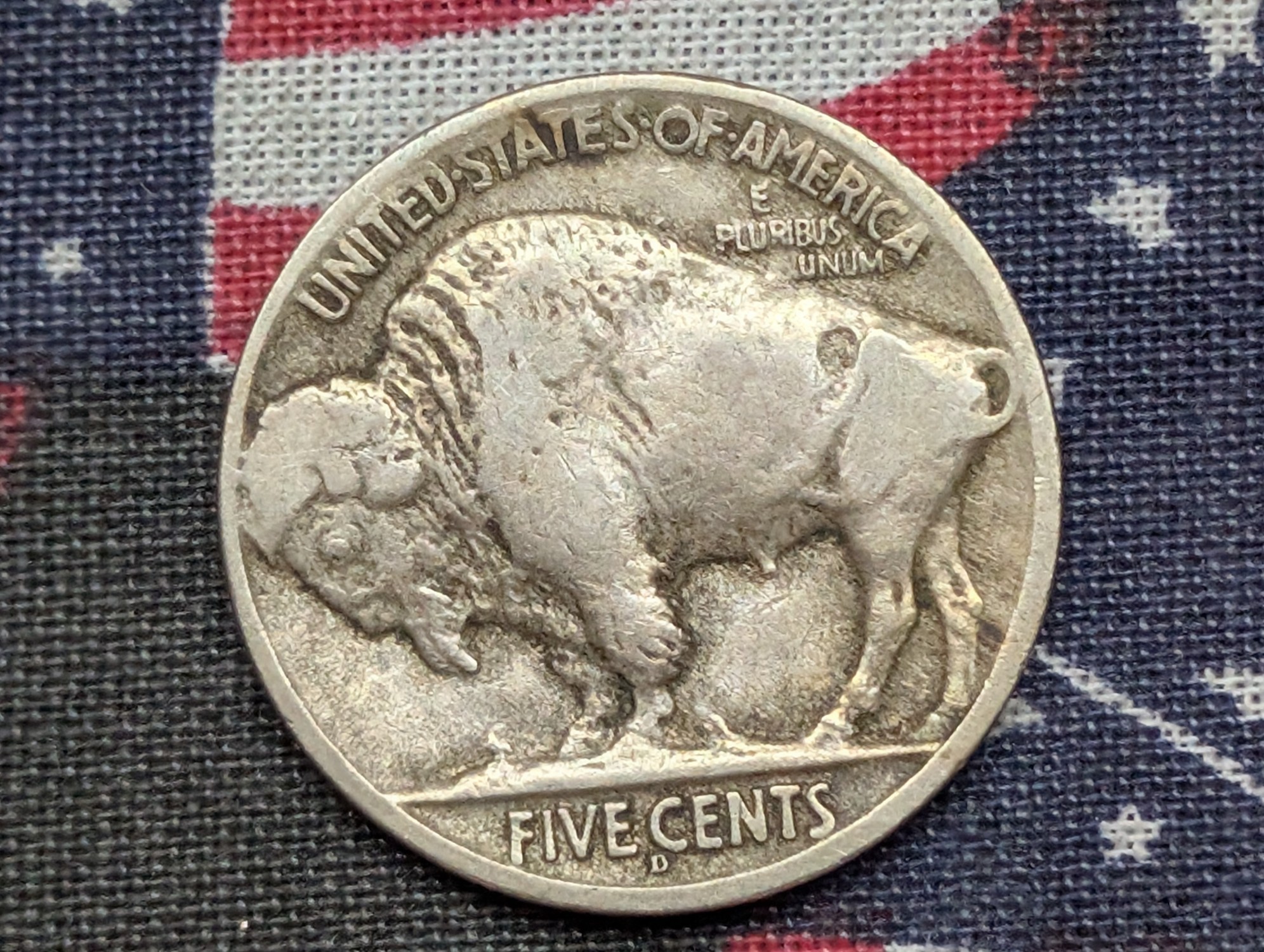RARE! - VF - 1926-D Indian Head Buffalo Nickel