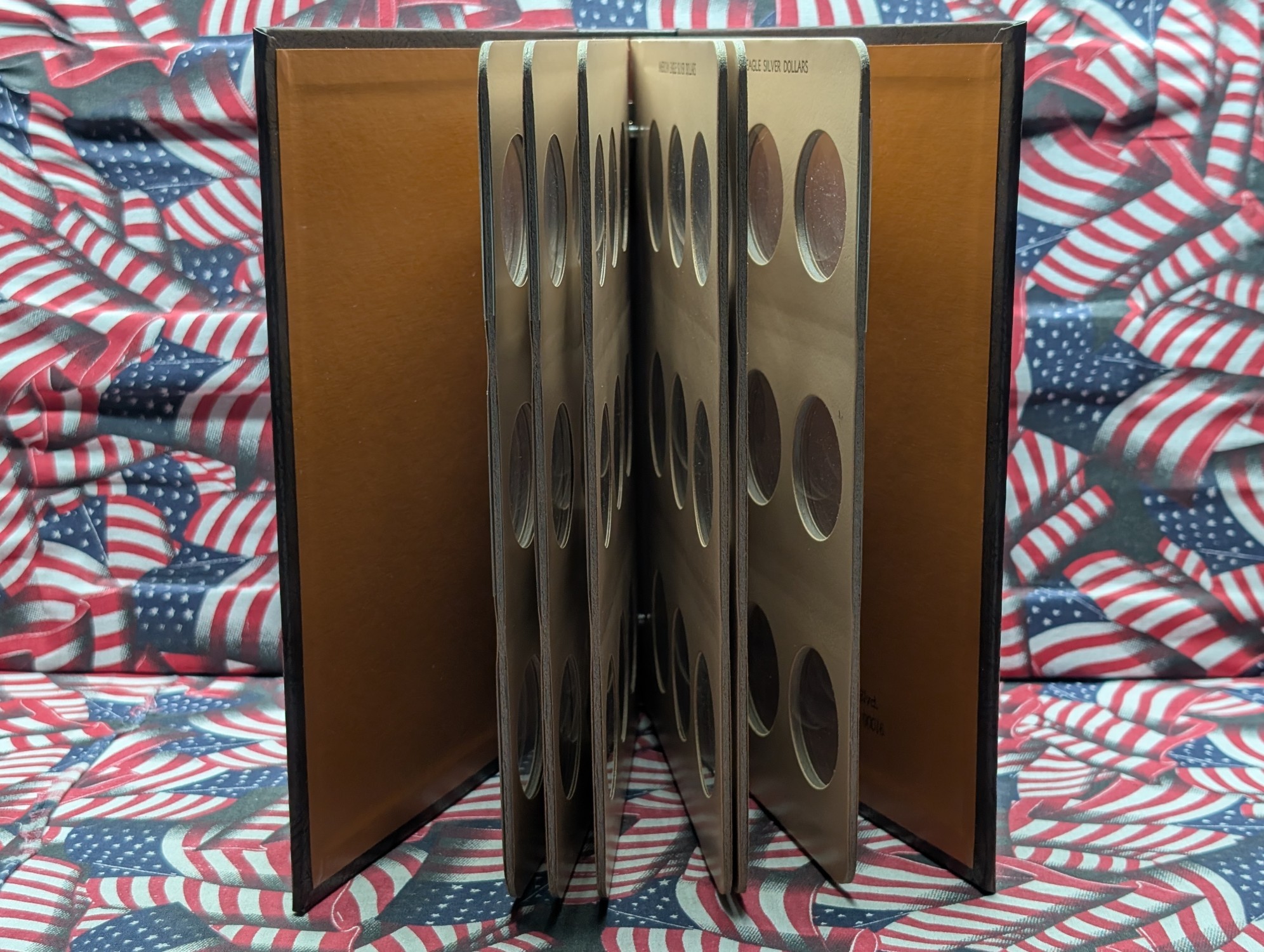 (2) *EMPTY* American Silver Eagle Dansco Collector's Albums w/ Sleeves - No Coins!!