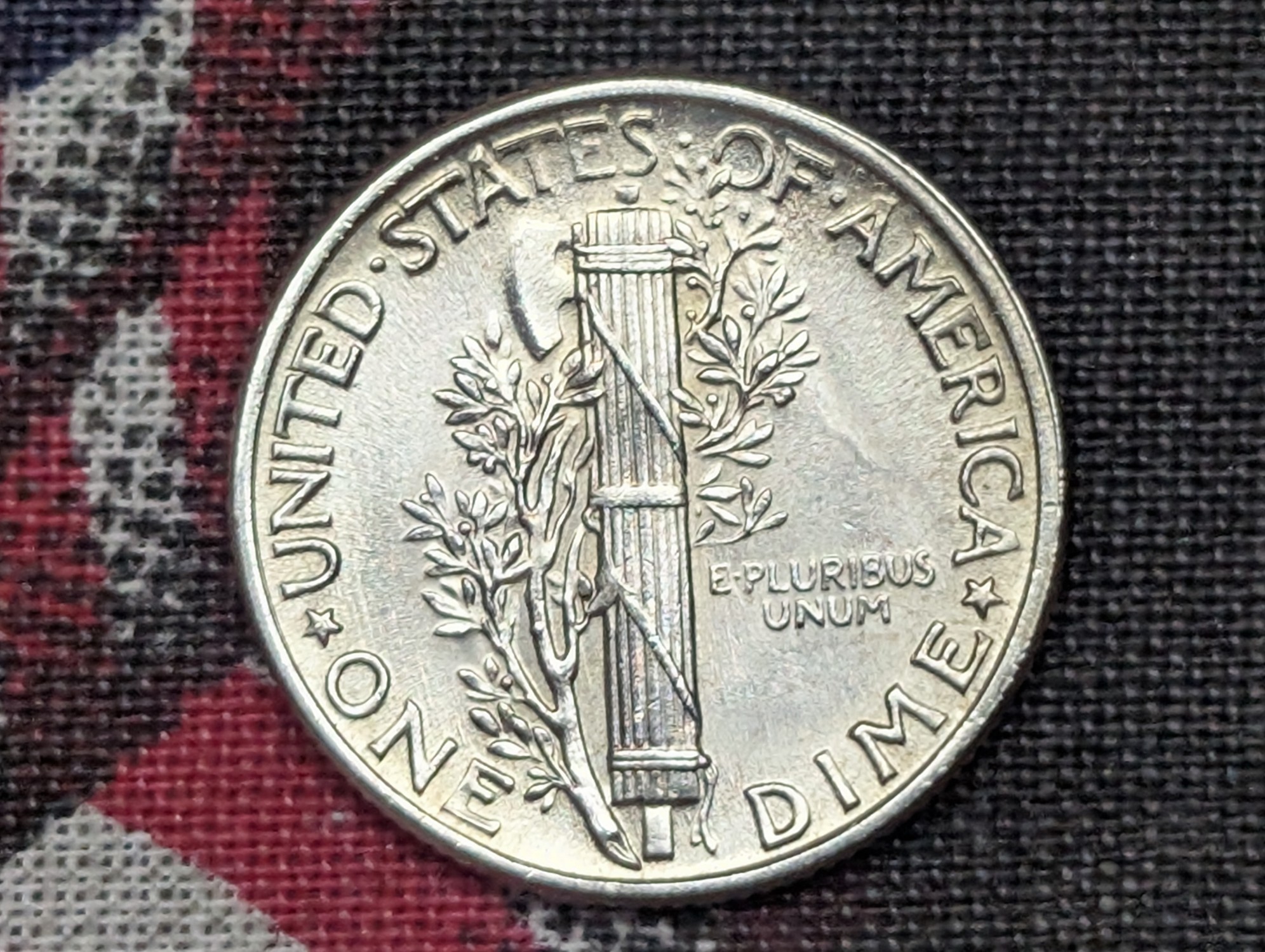 BU - 1944 Mercury 90% Silver Dime