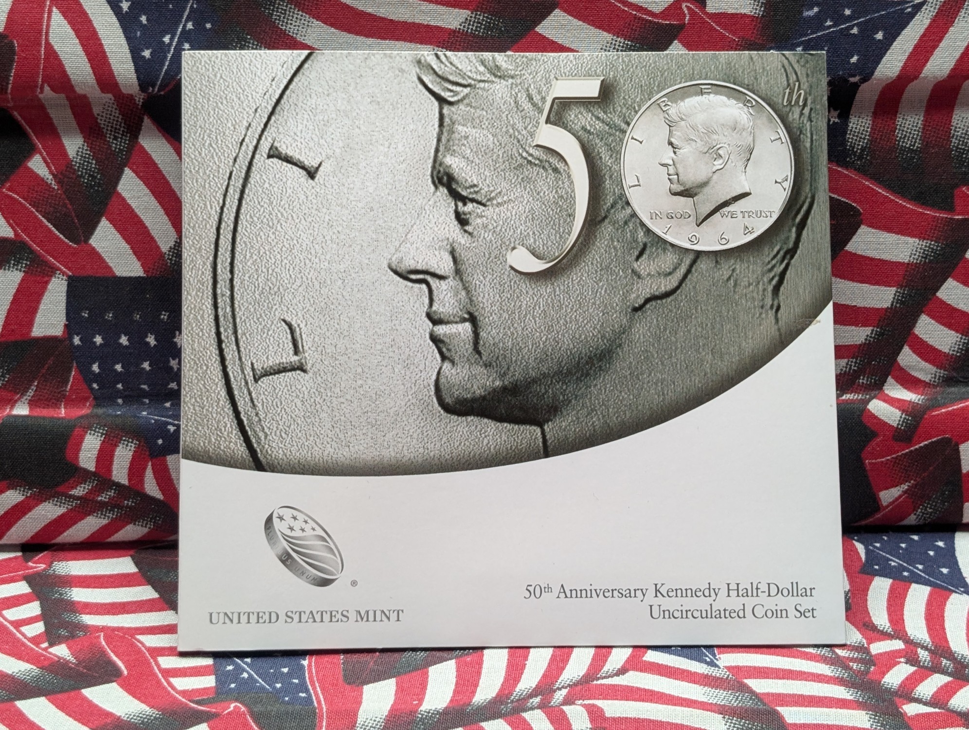 2014-P&D 50th Anniv. Kennedy Half Dollar UNC Set in OGP w/ COA