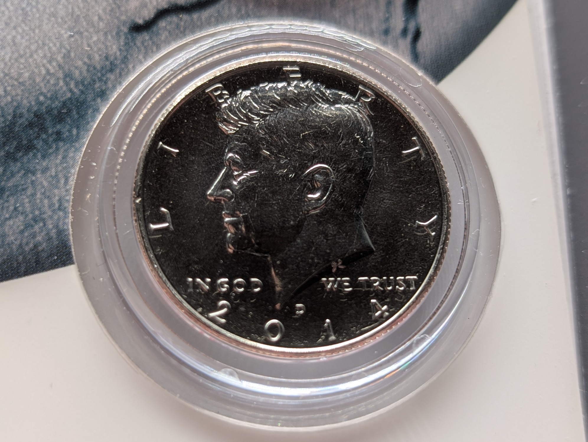2014-P&D 50th Anniv. Kennedy Half Dollar UNC Set in OGP w/ COA