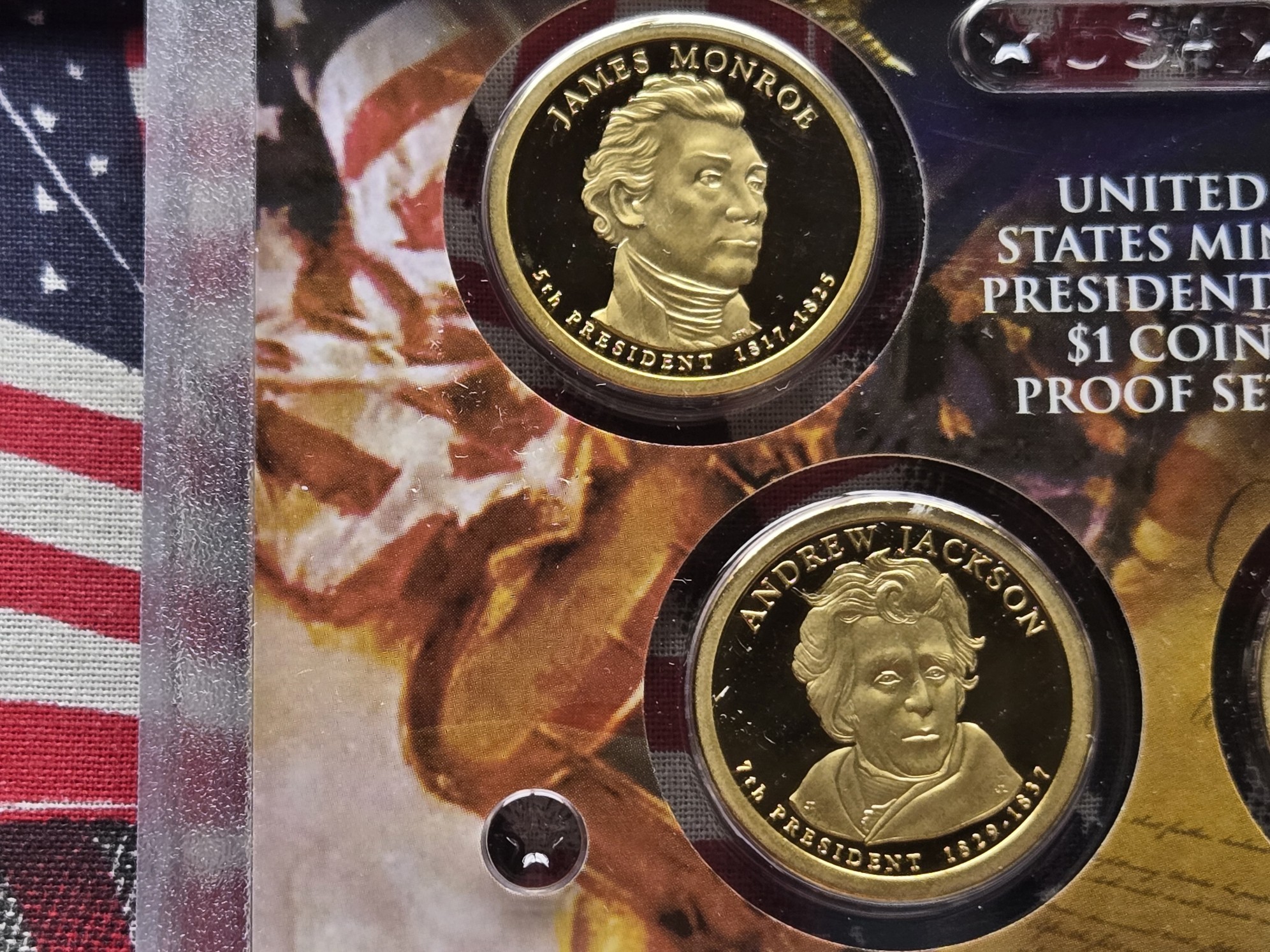 2008-S U.S. Mint Presidential Dollars Proof Set in OGP w/ COA
