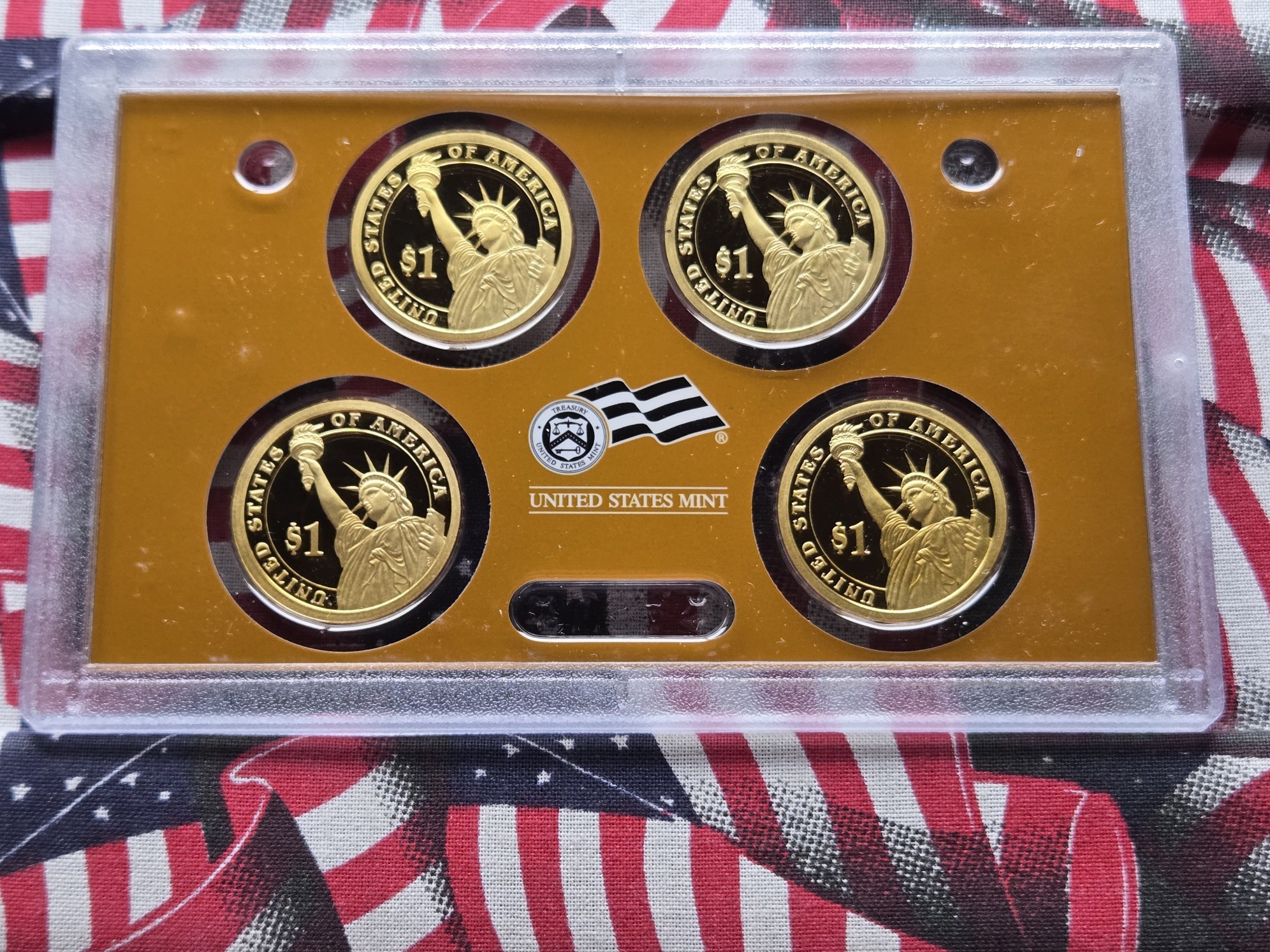 2008-S U.S. Mint Presidential Dollars Proof Set in OGP w/ COA