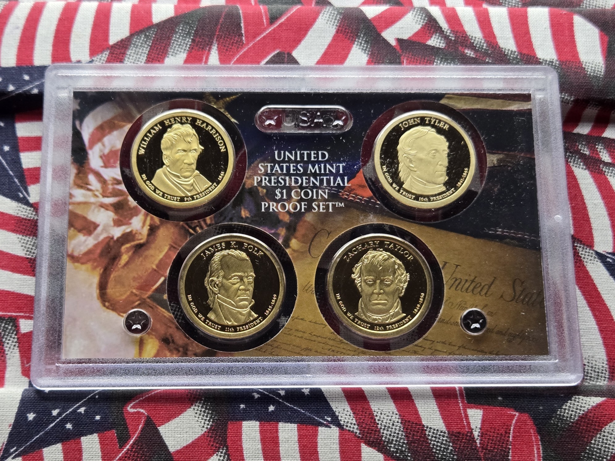 2009-S U.S. Mint Presidential Dollars Proof Set in OGP w/ COA