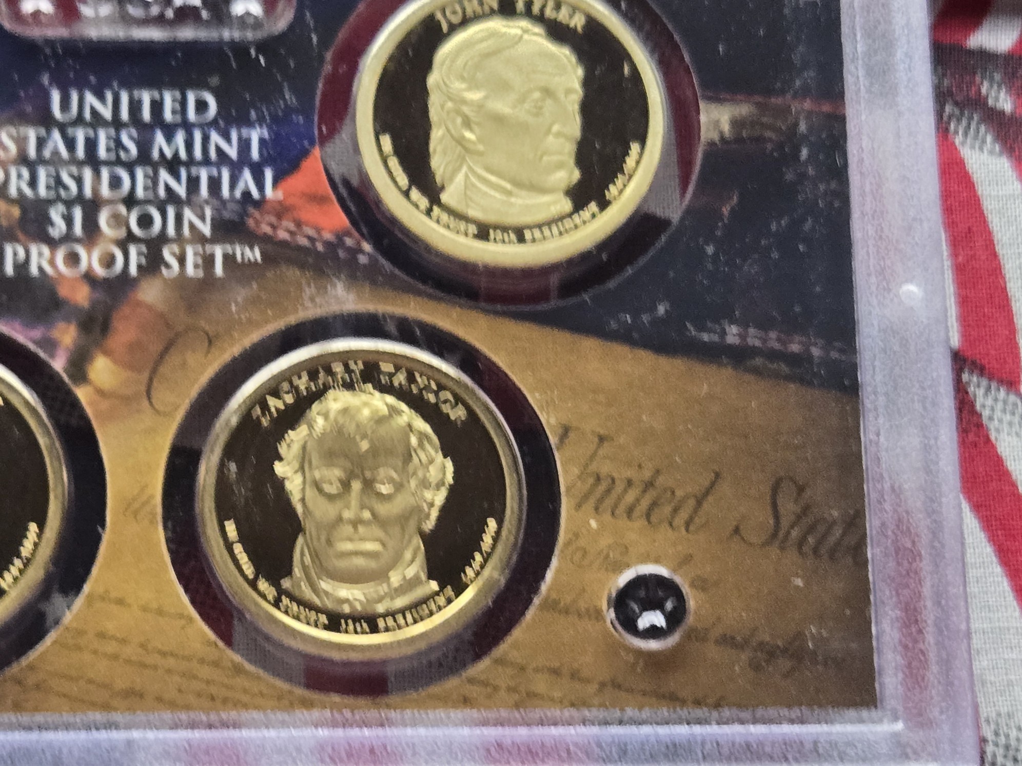 2009-S U.S. Mint Presidential Dollars Proof Set in OGP w/ COA