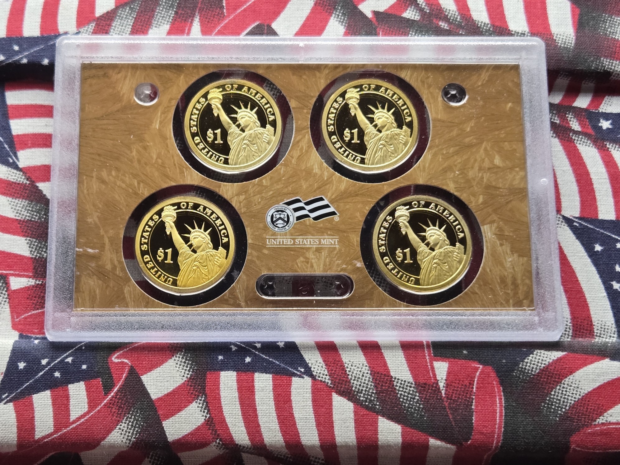 2009-S U.S. Mint Presidential Dollars Proof Set in OGP w/ COA