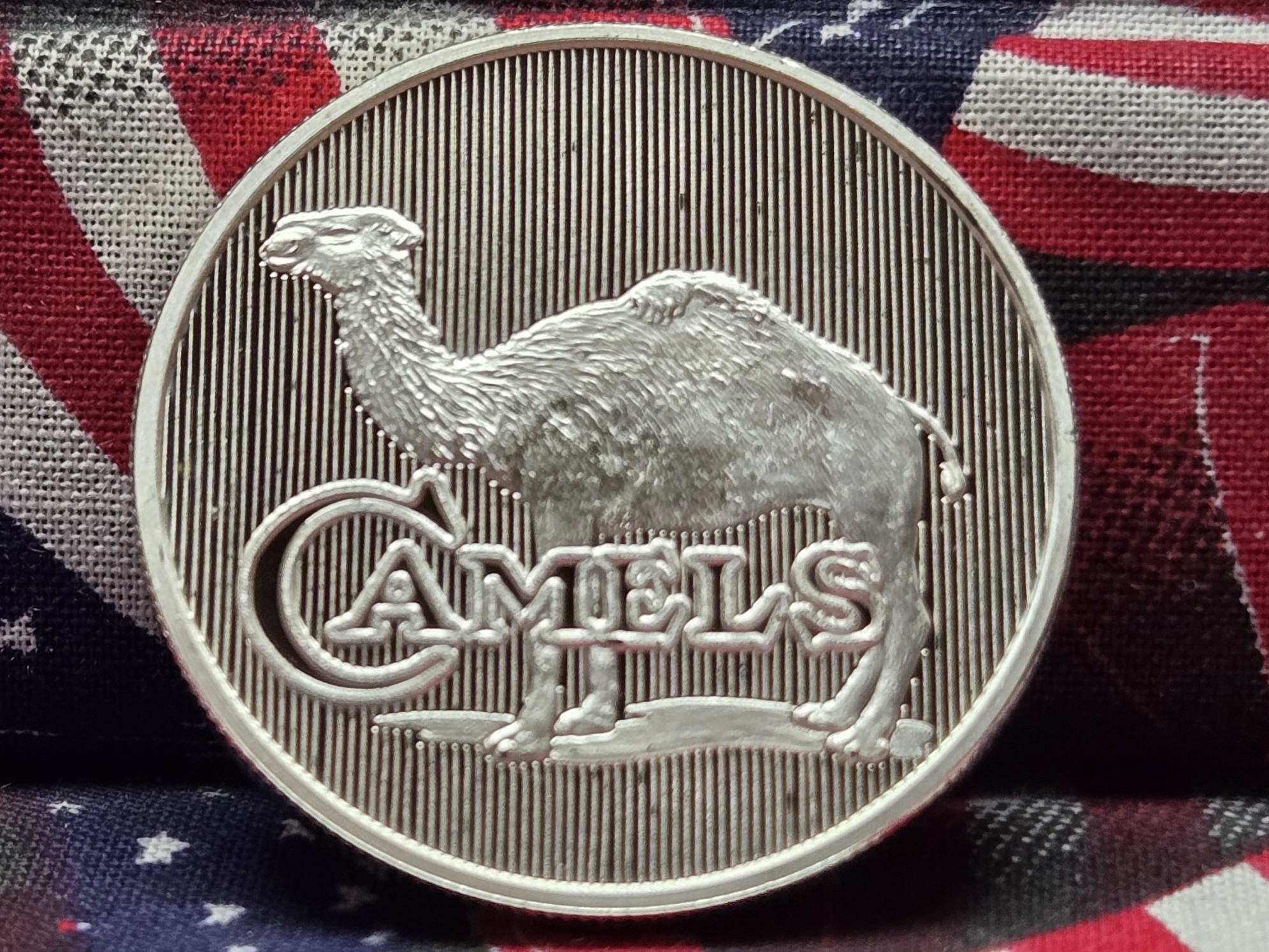 .999 Fine Silver One Troy oz. Camel Round