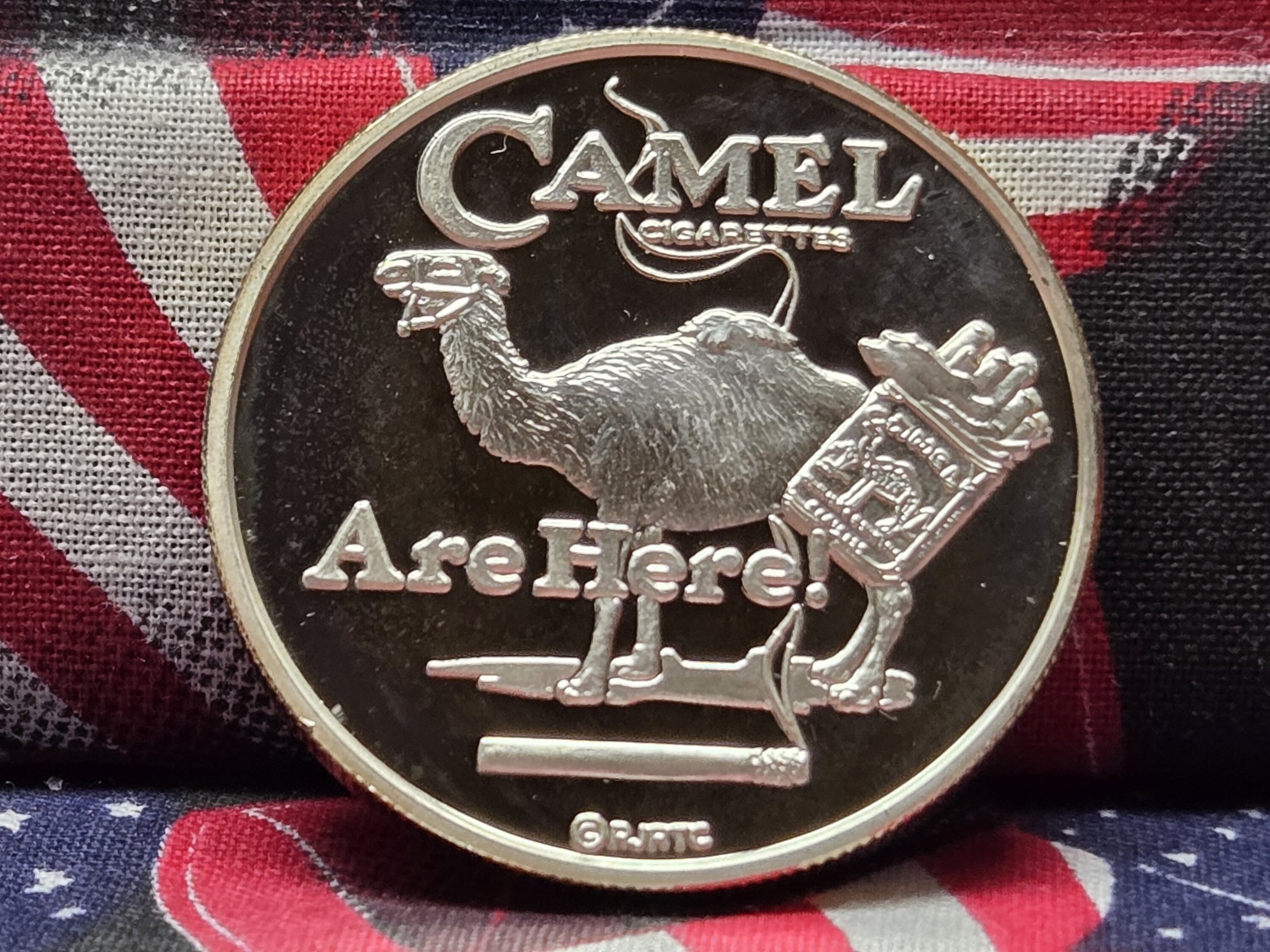 .999 Fine Silver One Troy oz. Camel Round