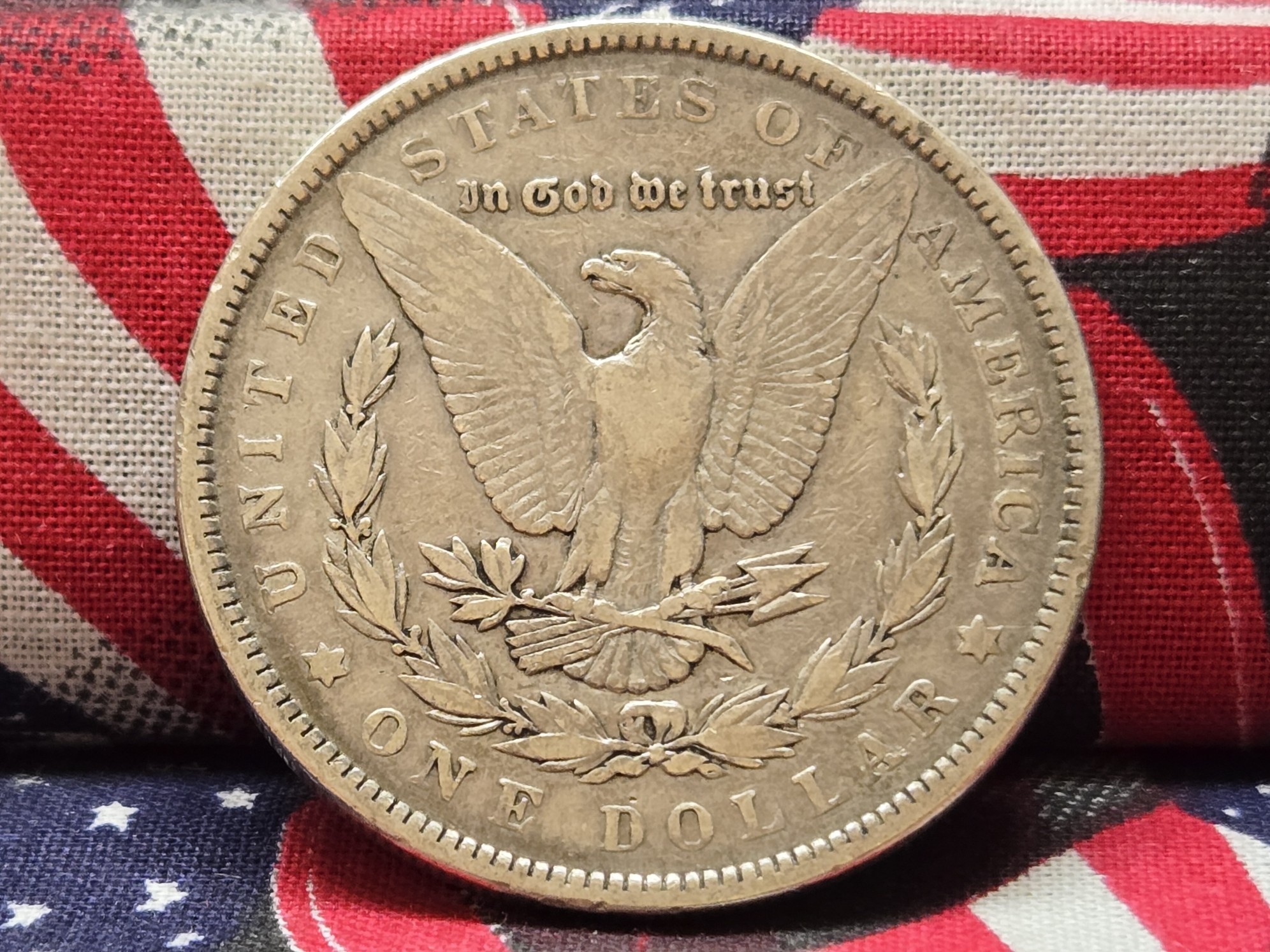 1889 Morgan Dollar, 90% Silver