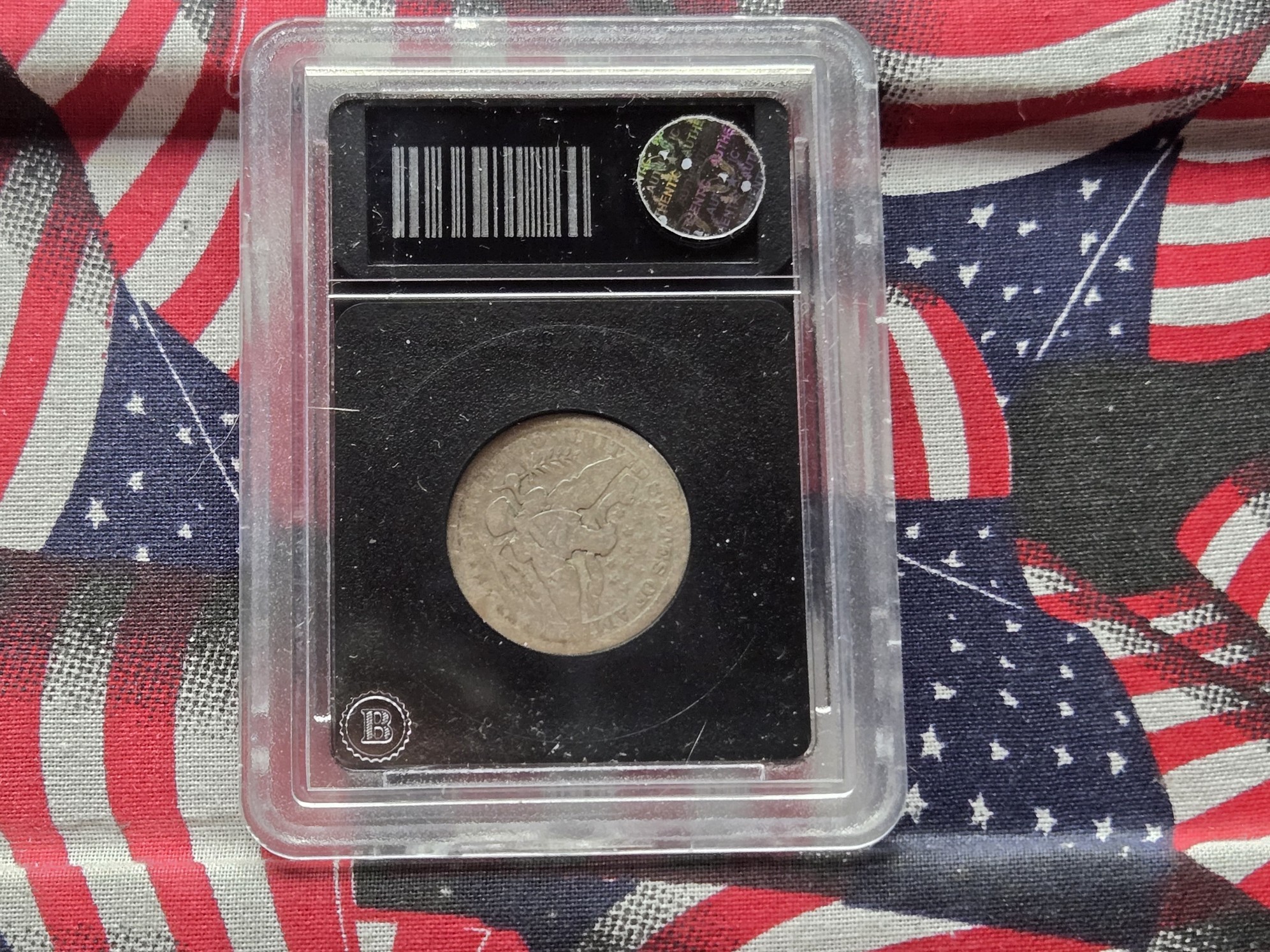 1898 Barber 90% Silver Quarter, Very Good