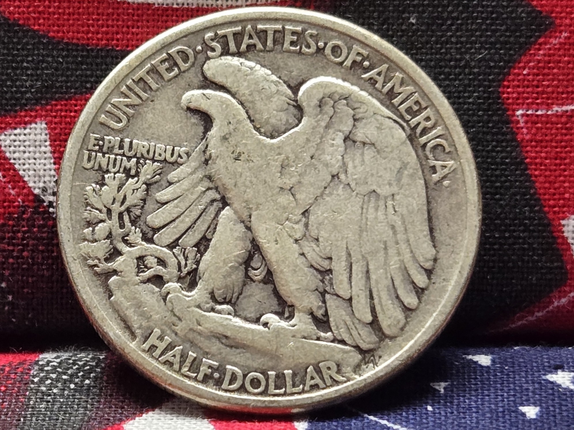 1942 Walking Liberty Half Dollar, 90% Silver