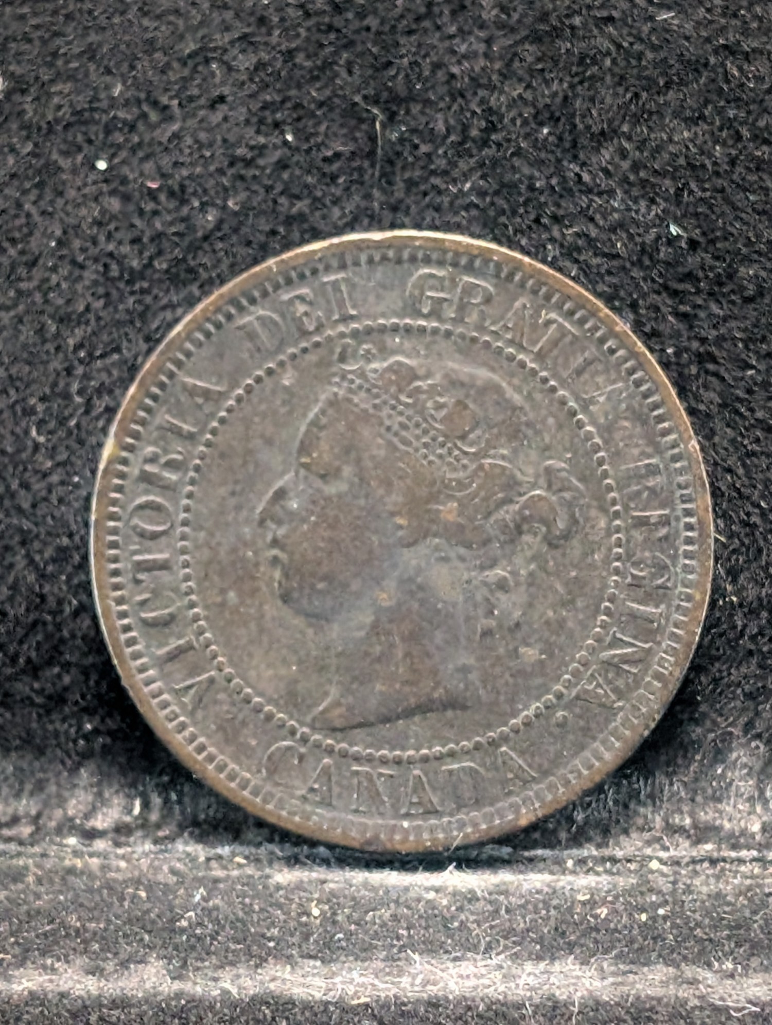 1886 CANADA 1 Cent, 140 Years Old!