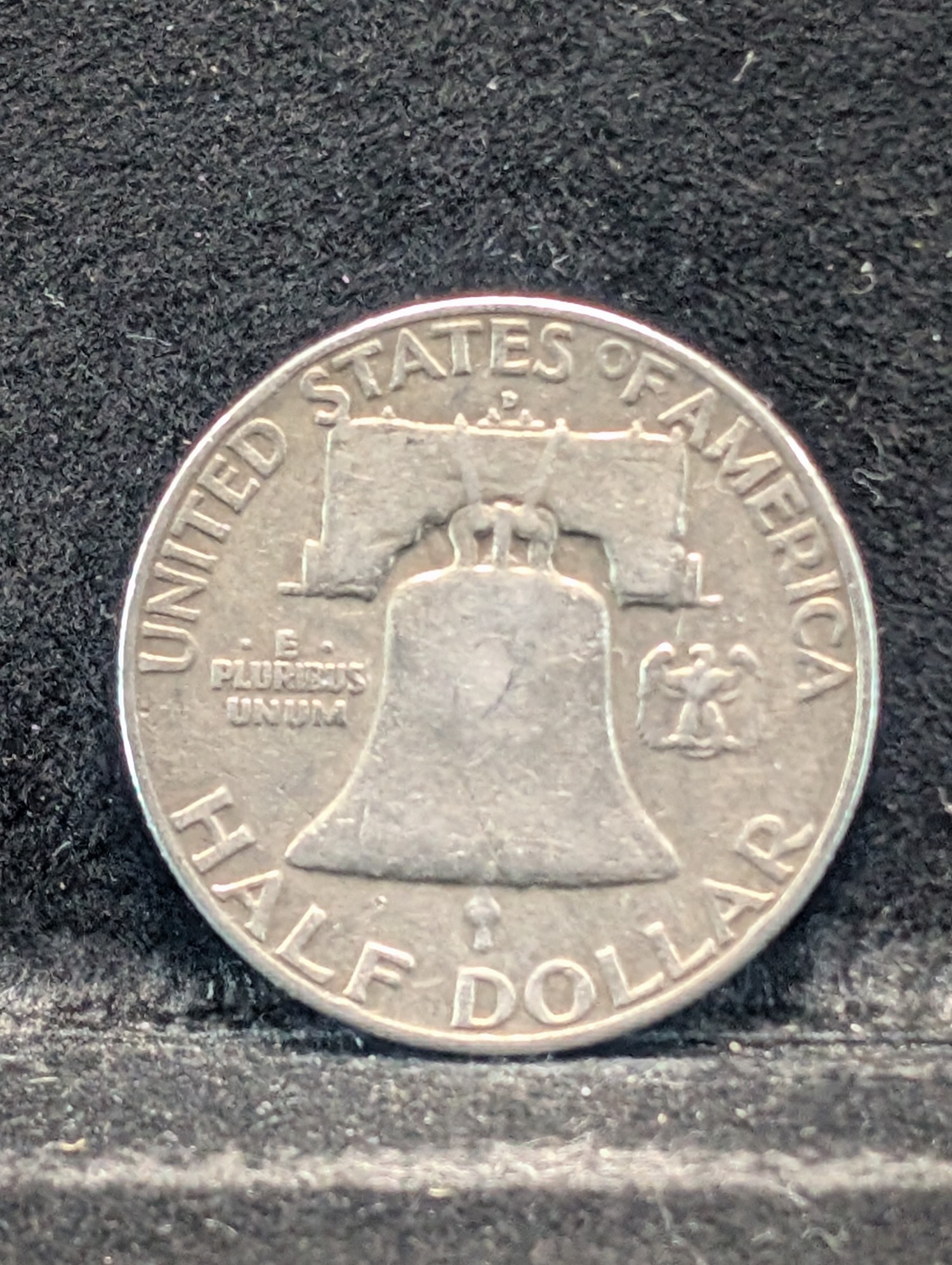 1952-D Franklin Half Dollar, 74 Years old, 90% Silver