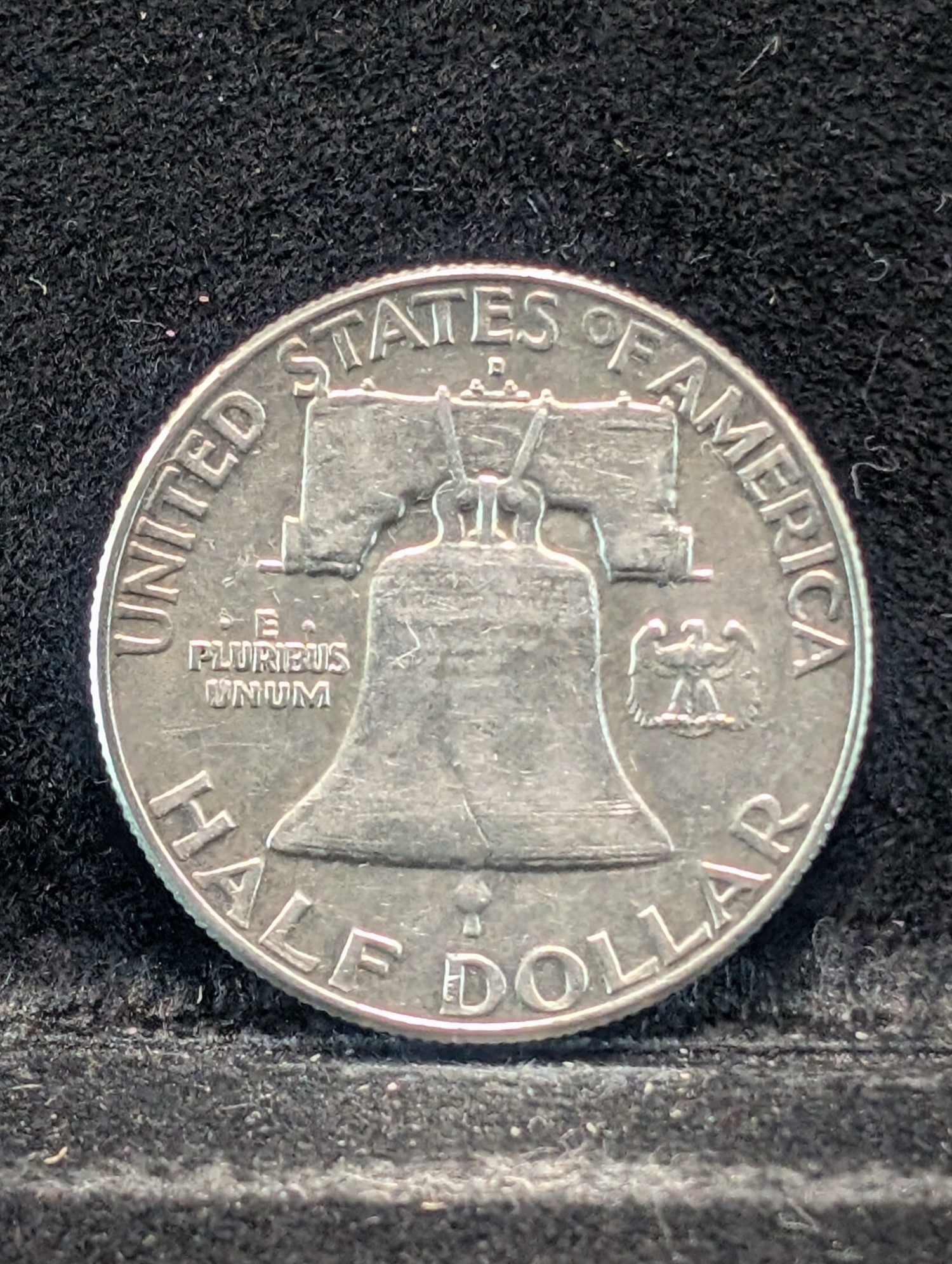 1963-D Franklin Half Dollar, 63 Years old, 90% Silver