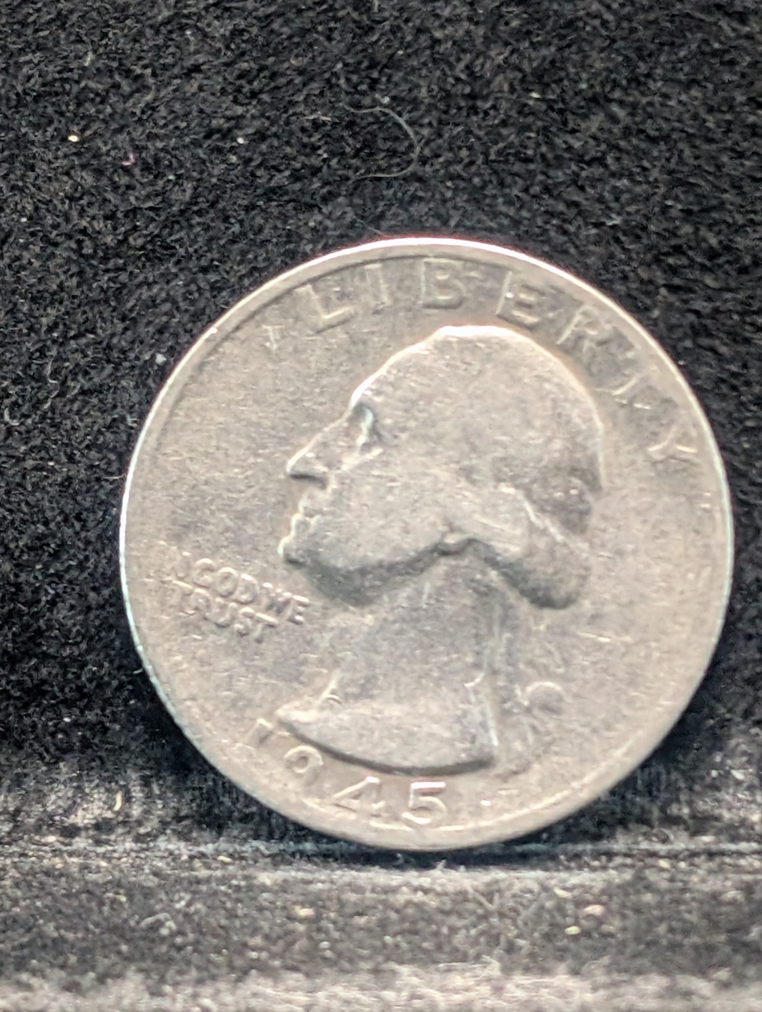 1945-S Washington Quarter, 81 Years old, 90% Silver
