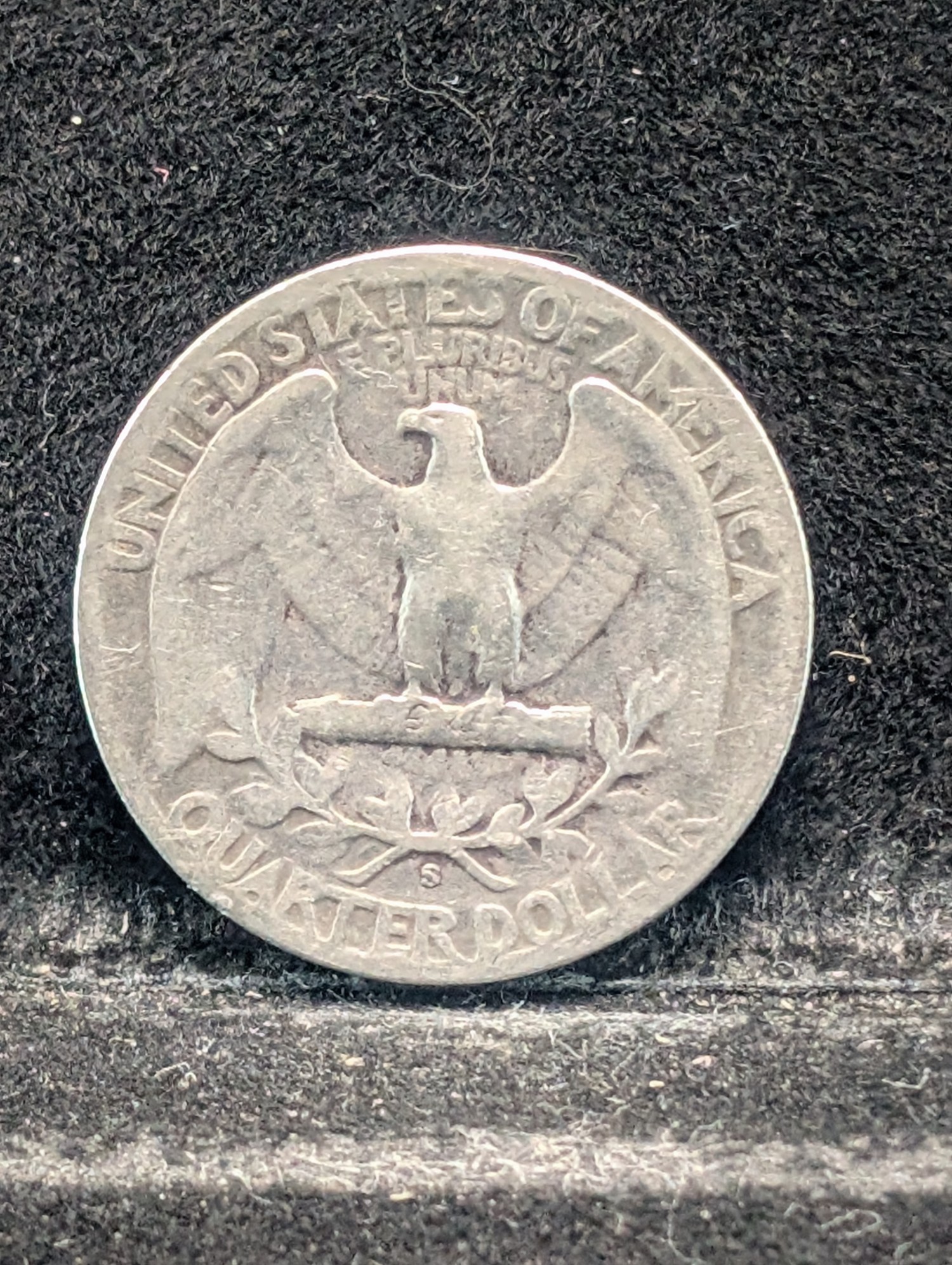 1945-S Washington Quarter, 81 Years old, 90% Silver