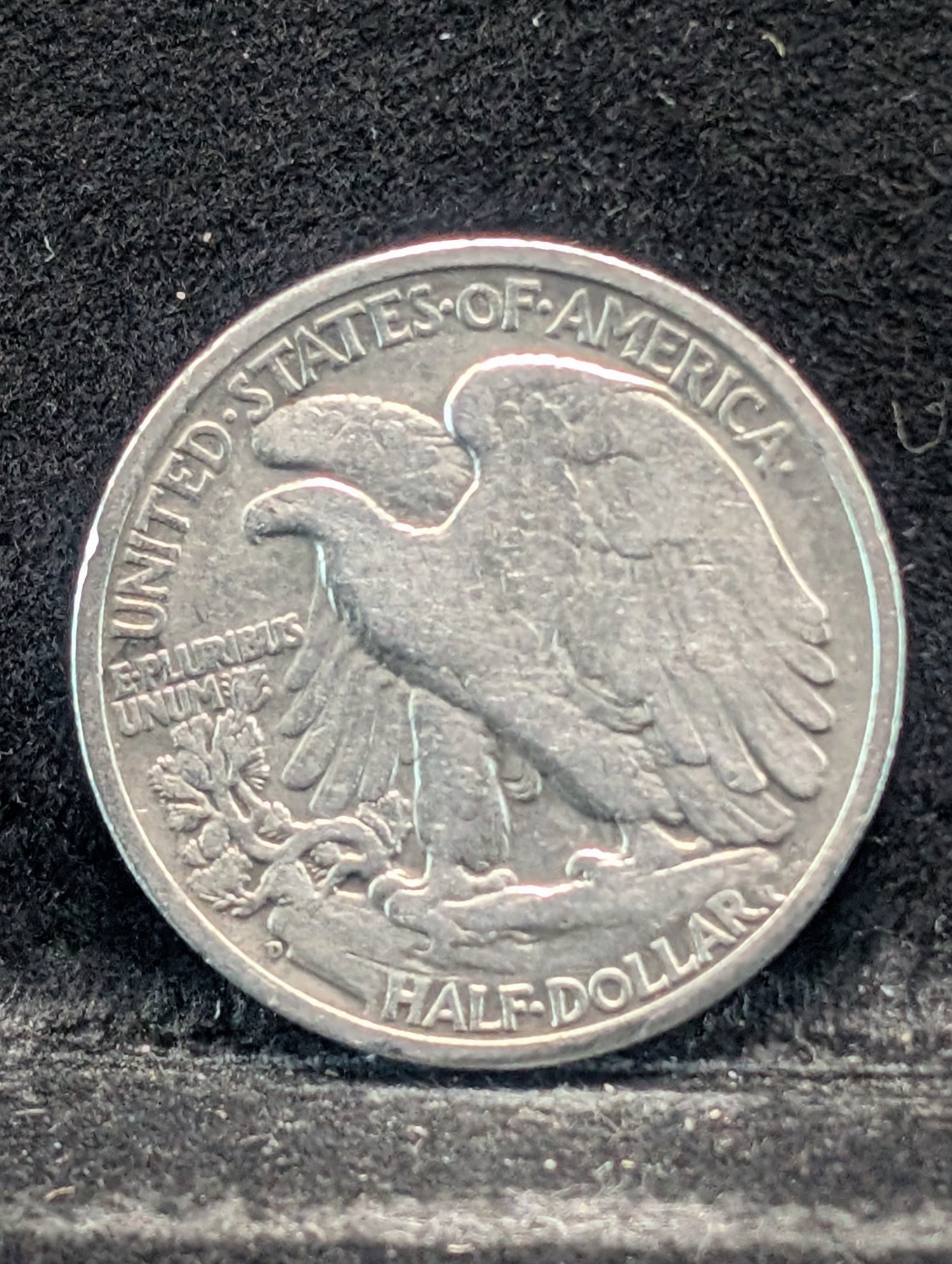 1945-D (WWII ERA) Walking Liberty Half Dollar, 81 Years old, 90% Silver
