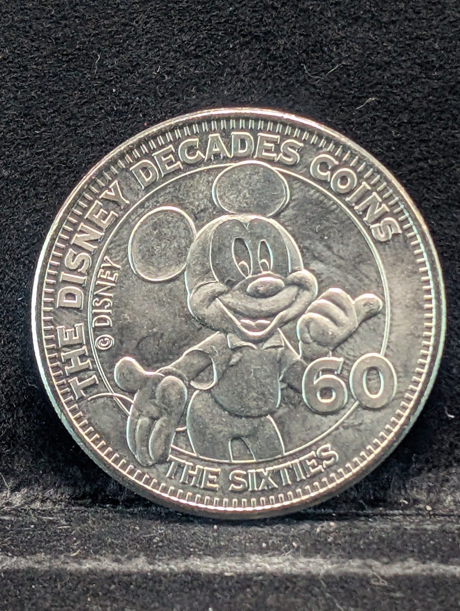 Disney Decade Token, EEYORE-WINNIE THE POOH/1966